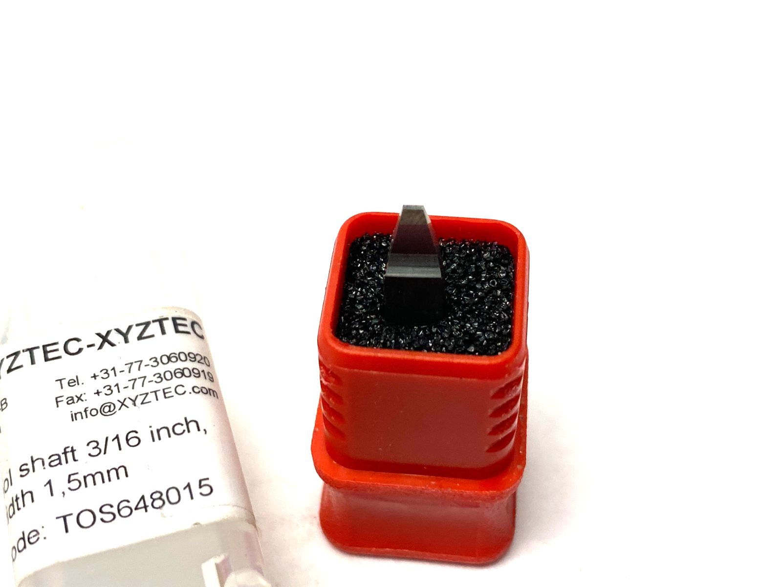 TOS648015 | xyztec Shear Tool, Shaft 3/16", Width 1.5mm - New - Maverick Industrial Sales