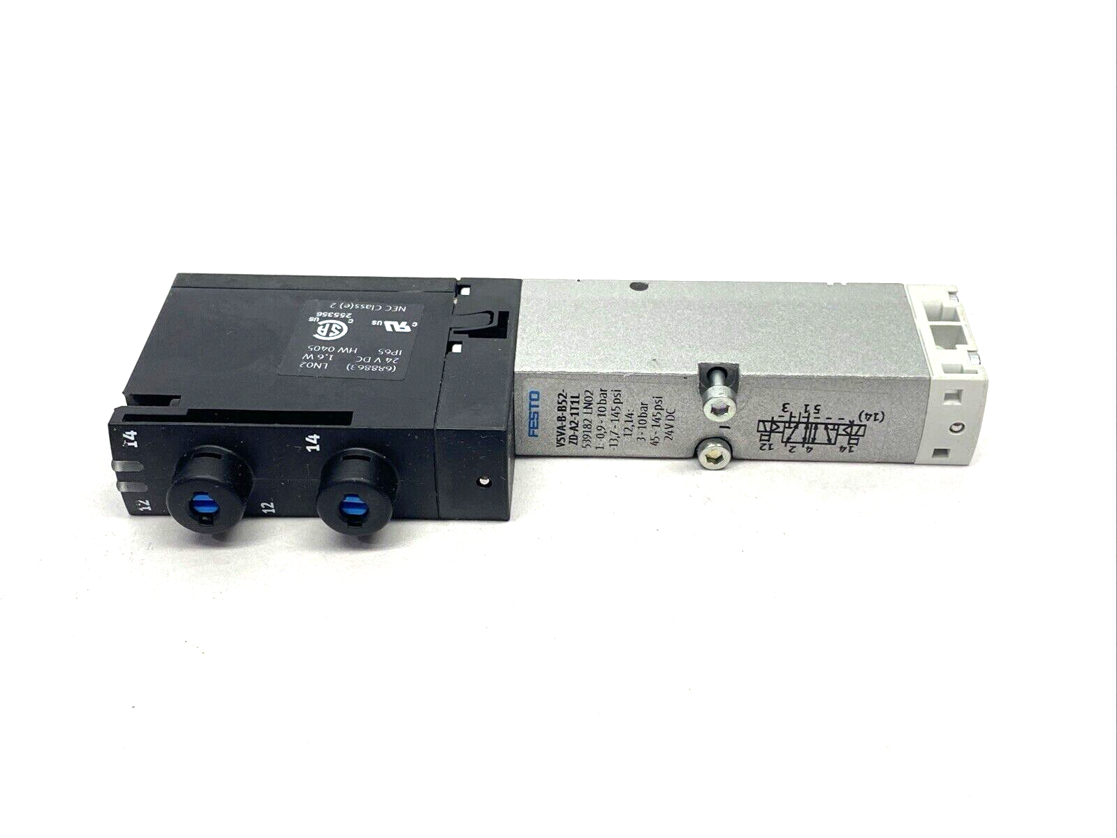Festo VSVA-B-B52-ZD-A2-1T1L Air Solenoid Valve 5/2 539182 - Maverick Industrial Sales
