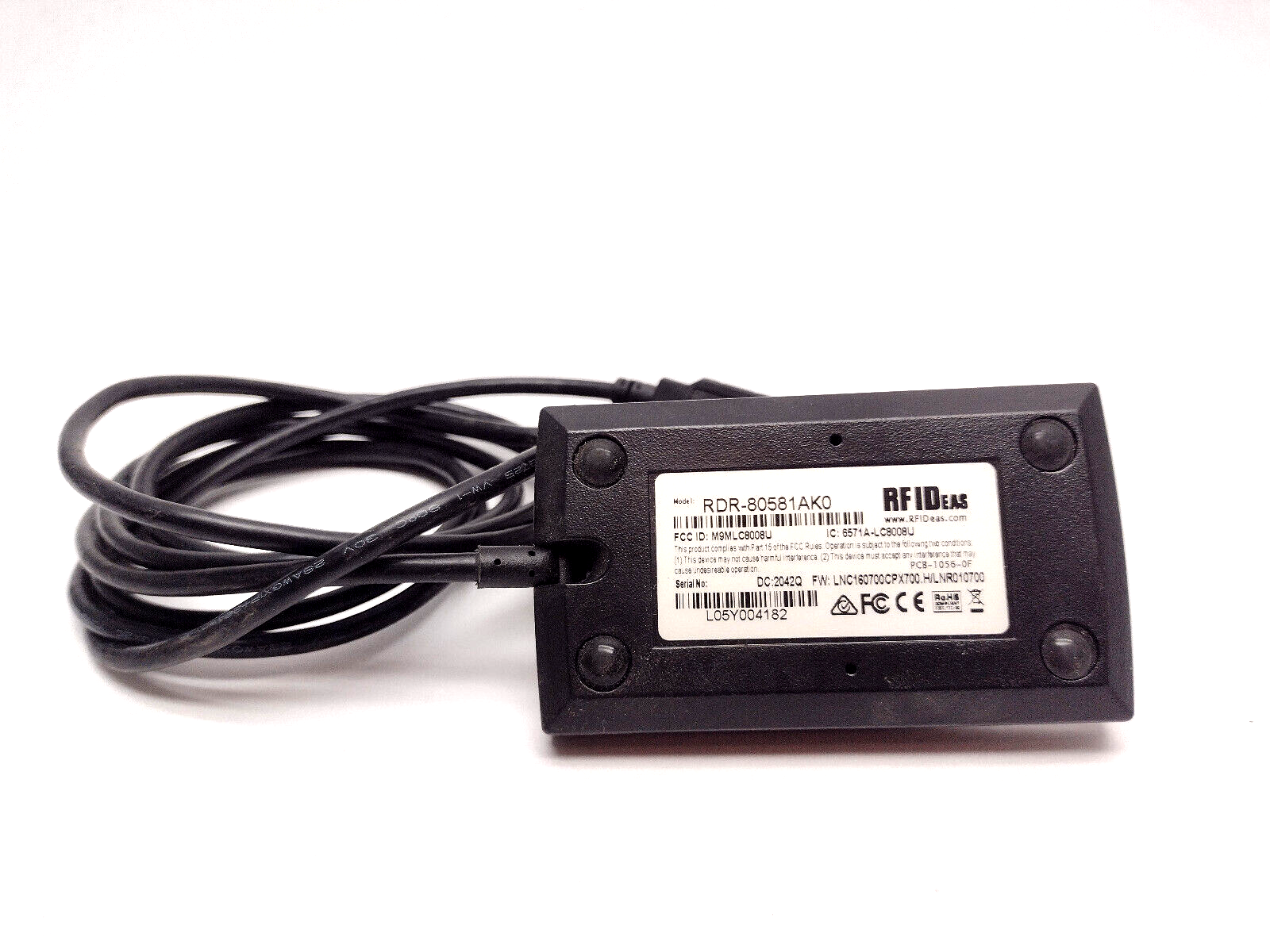 RF IDeas RDR-80581AK0 WAVE ID Plus Keystroke V2 FW: LNC160700CPX700.H/LNR010700 - Maverick Industrial Sales