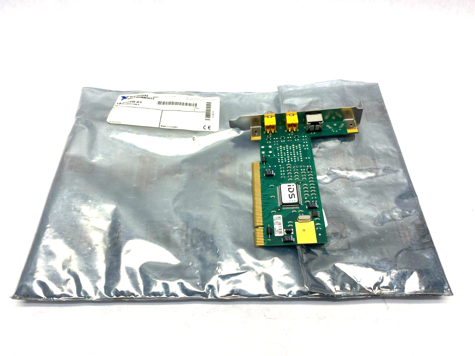 National Instruments 184002G-01 Interface Card CCA,PCI-MIO-16E-4 Rev 1.5 - Maverick Industrial Sales