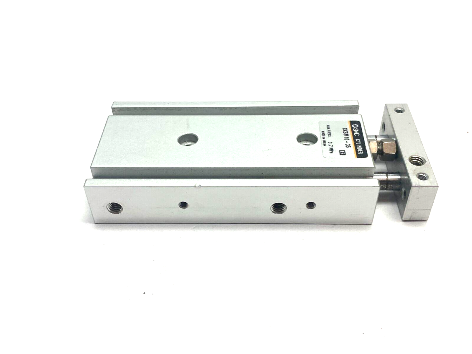 SMC CXSM10-35 Dual-Rod Guided Pneumatic Cylinder 10mm Bore 35mm Stroke - Maverick Industrial Sales