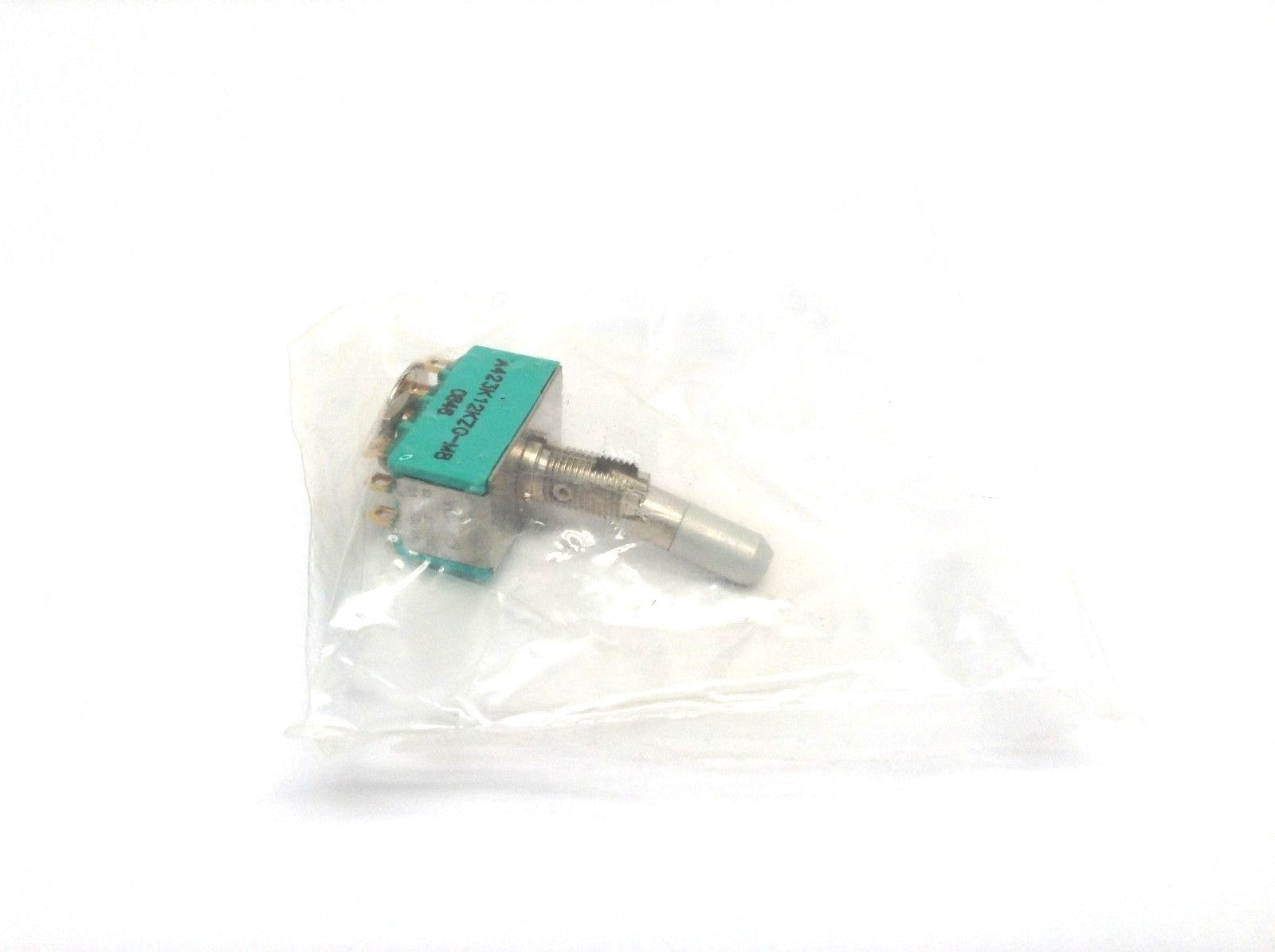 A423K12KZG-M8 | ElectroSwitch Toggle Switch 4PDT 6A -125V Panel Mount 3A -250V - New – Open box - Maverick Industrial Sales