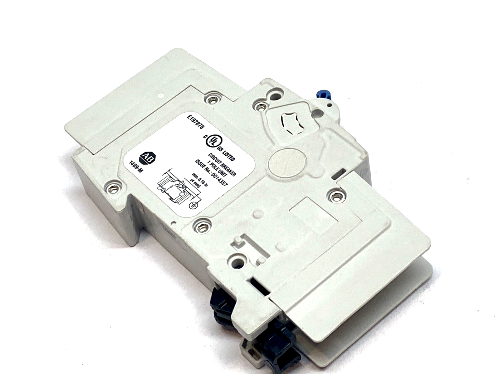 Allen-Bradley 1489-M1C016 C-Curve 1P Miniature Circuit Breaker 1.6A - Maverick Industrial Sales