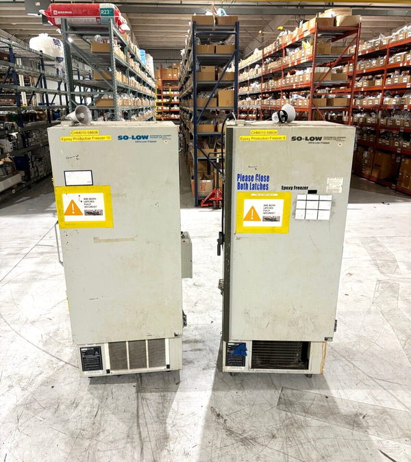 So-Low Ultra-Low Freezer, U85-13, -40C to -85C LOT OF 2, Parts/Repair - Maverick Industrial Sales