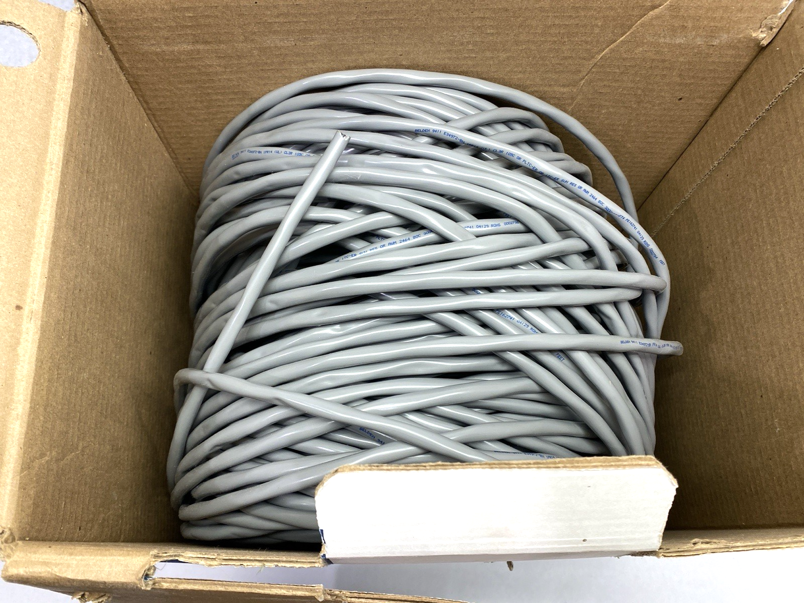 9411 060U500 | Belden Multi Conductor Cable 1Pr/14AWG 42x30 PVC Chrome LOT OF 250' - New Other - Maverick Industrial Sales