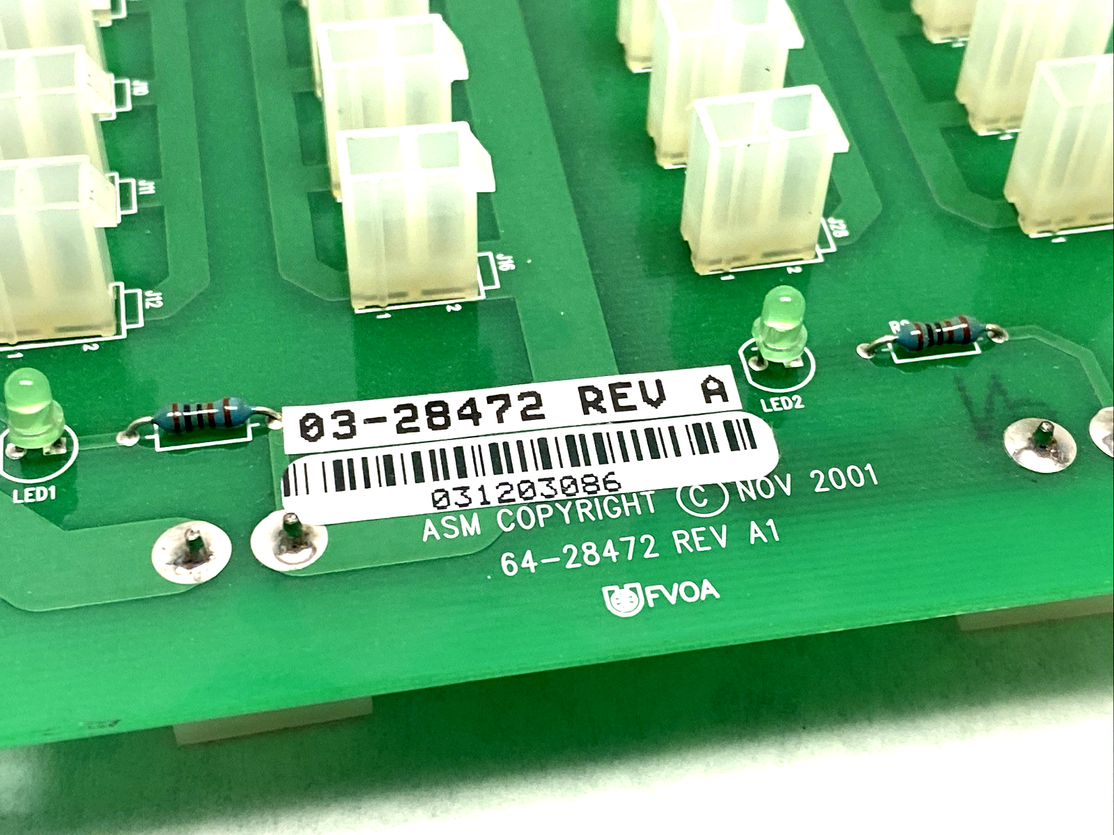 03-28472 | ASM Rev. A Circuit Board For Eagle 60 Bonder - Used - Maverick Industrial Sales