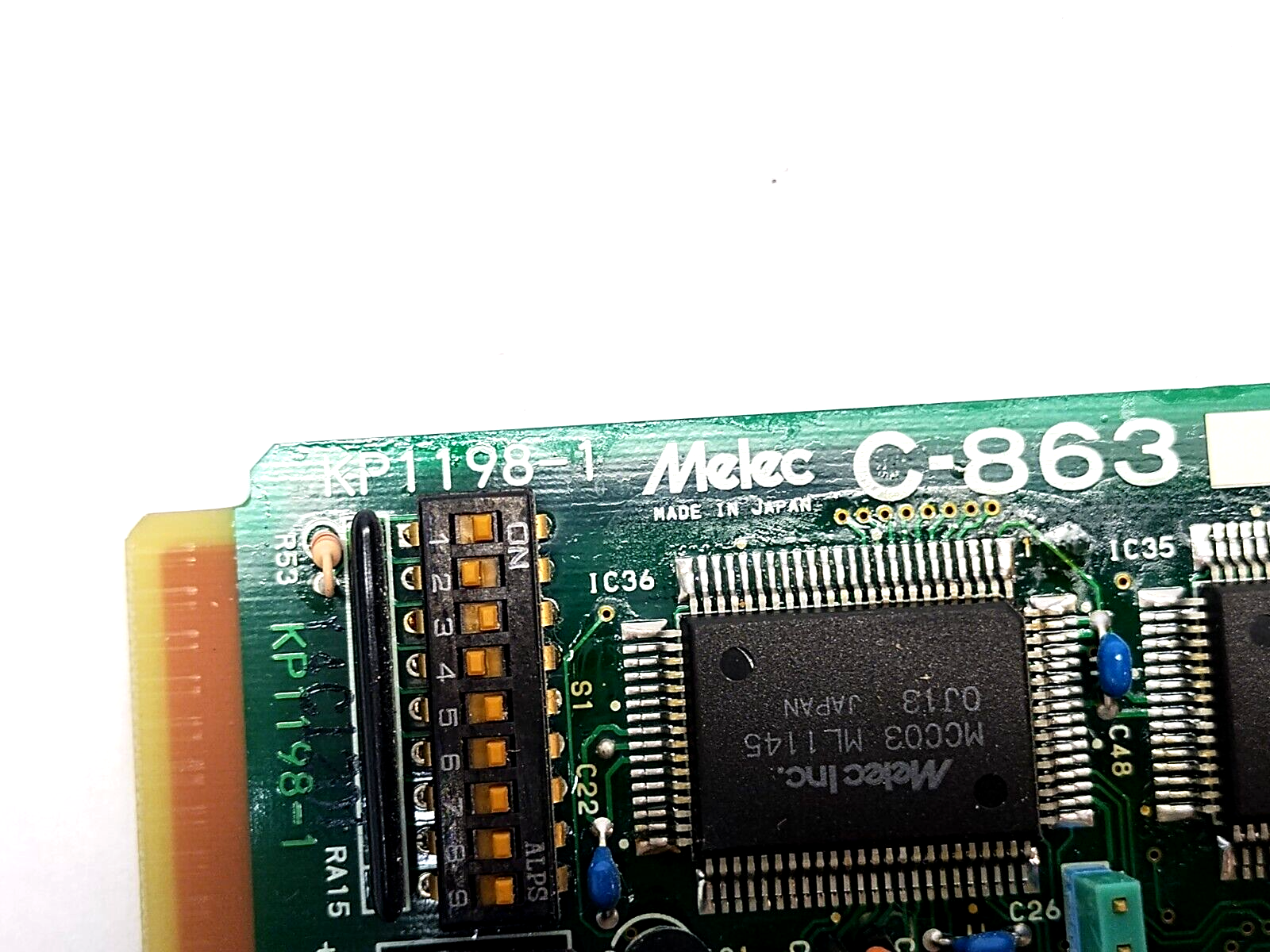 Melec KP1198-1 Motion Control Circuit Board C-863 - Maverick Industrial Sales