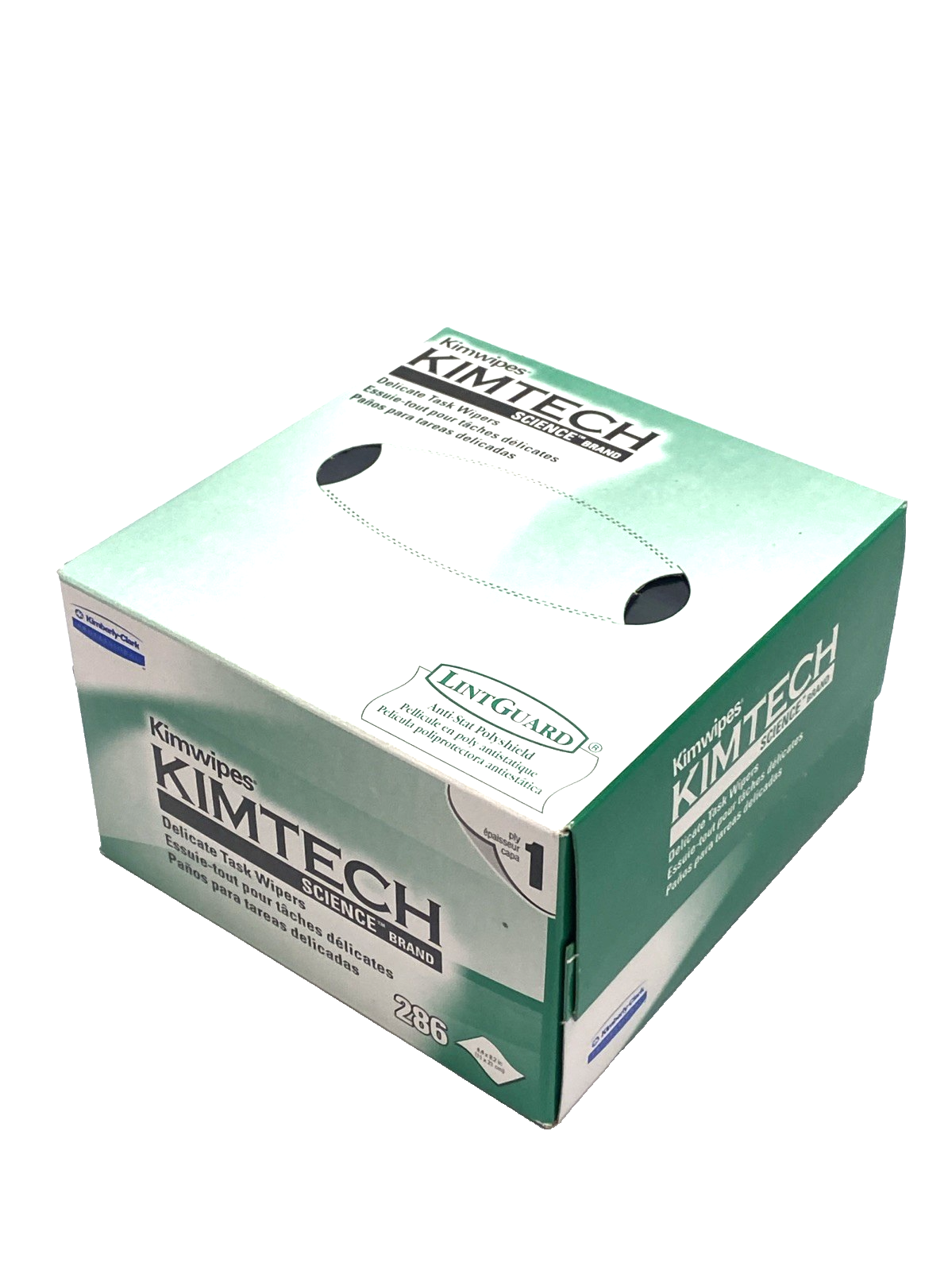 Kimtech 34155 Kimwipes 1-Ply Delicate Task Wipers 4.4x8.4" 06-666 BOX OF 38 - Maverick Industrial Sales