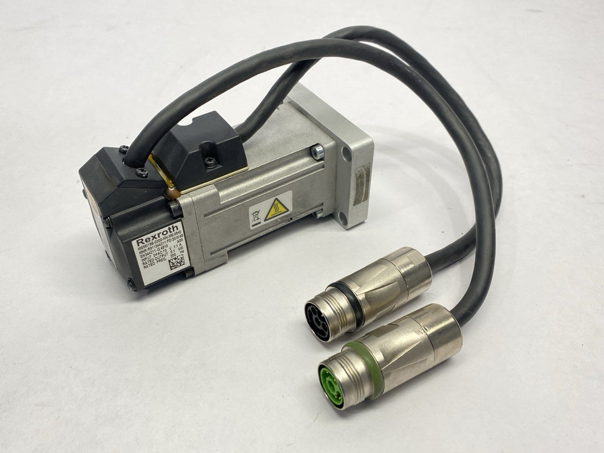 Rexroth MSM019B-0300-NN-M5-MH0 Servo Motor 3000RPM R911344211 - Maverick Industrial Sales