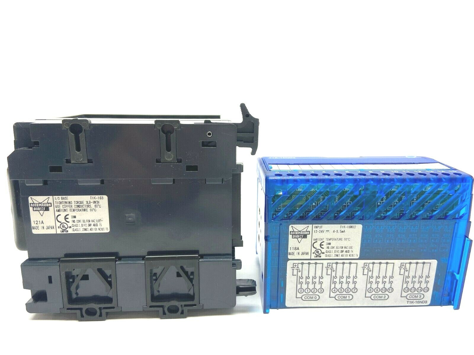 Automation Direct T1K-16ND3 Terminator I/O Discrete Input Module w/ T1K-16B Base - Maverick Industrial Sales