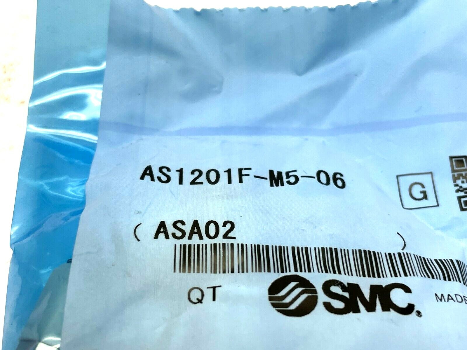 SMC AS1201F-M5-06 Speed Control Fitting PKG OF 10 - Maverick Industrial Sales