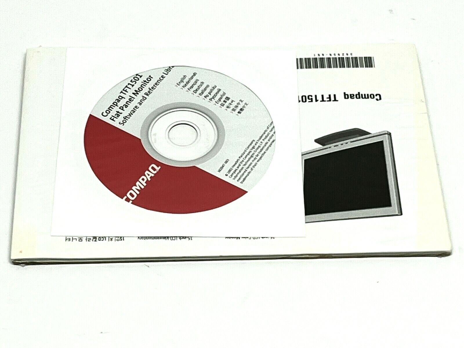 Compaq TFT1501 Flat Panel Monitor Software and Reference Library - Maverick Industrial Sales