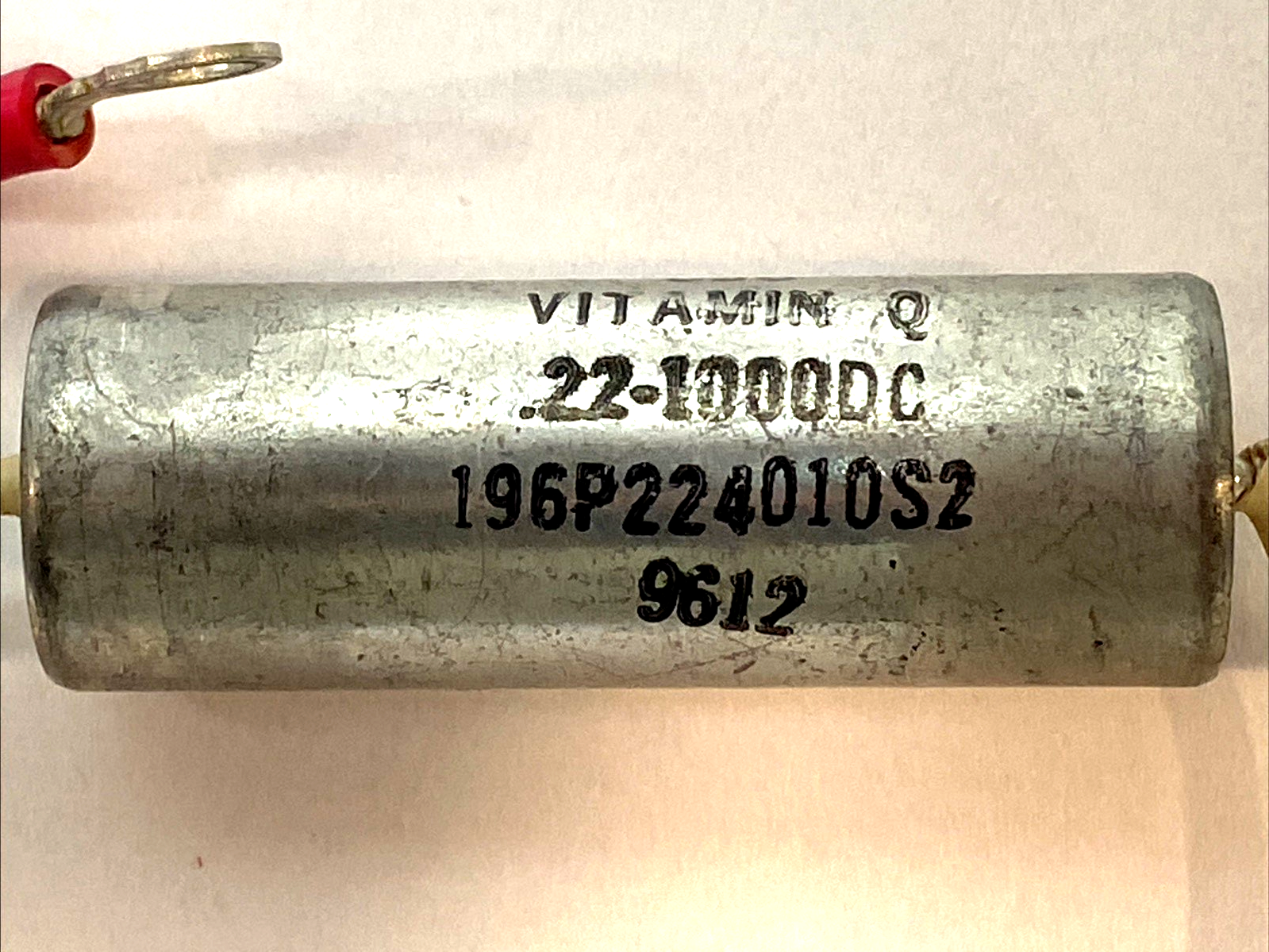 196P224010S2 | CSC Vitamin Q Capacitor .22-1000DC - Used - Maverick Industrial Sales