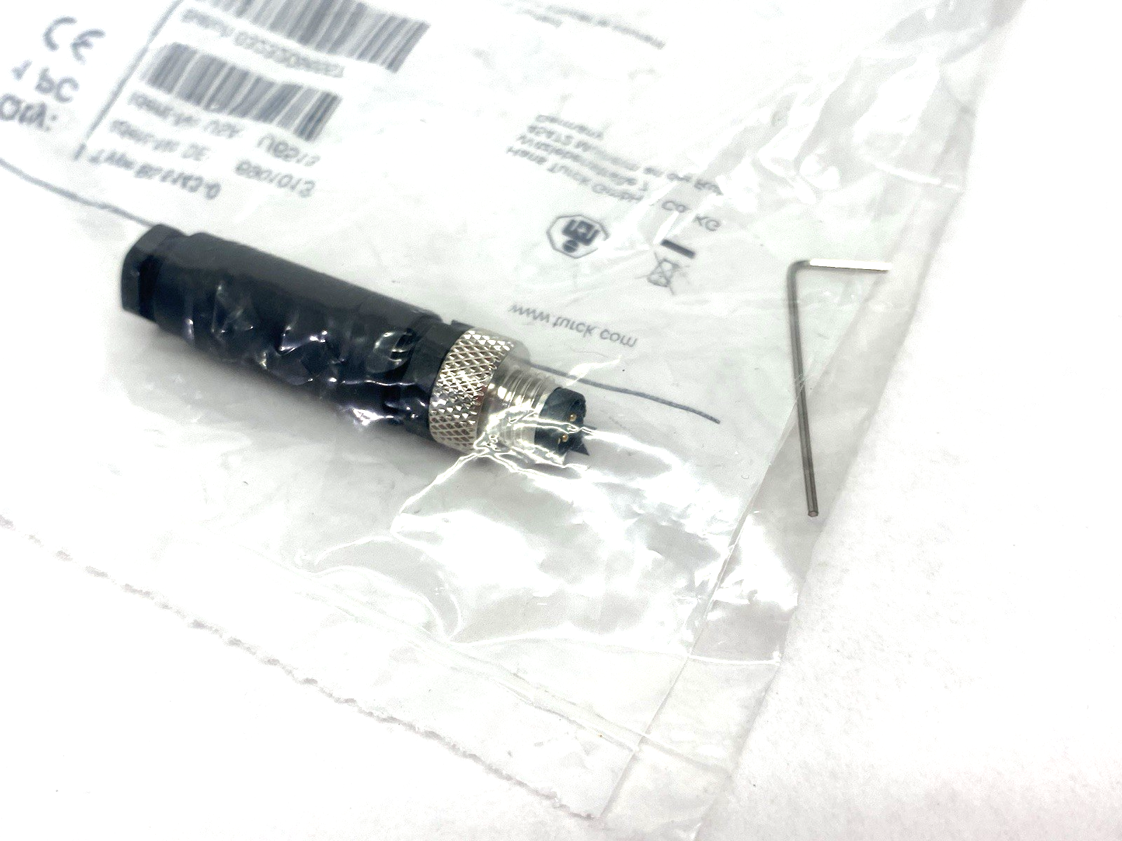 Turck BS 5143-0 Field Wireable Connector Male 4-pin M8, U6513, 6901013 - Maverick Industrial Sales