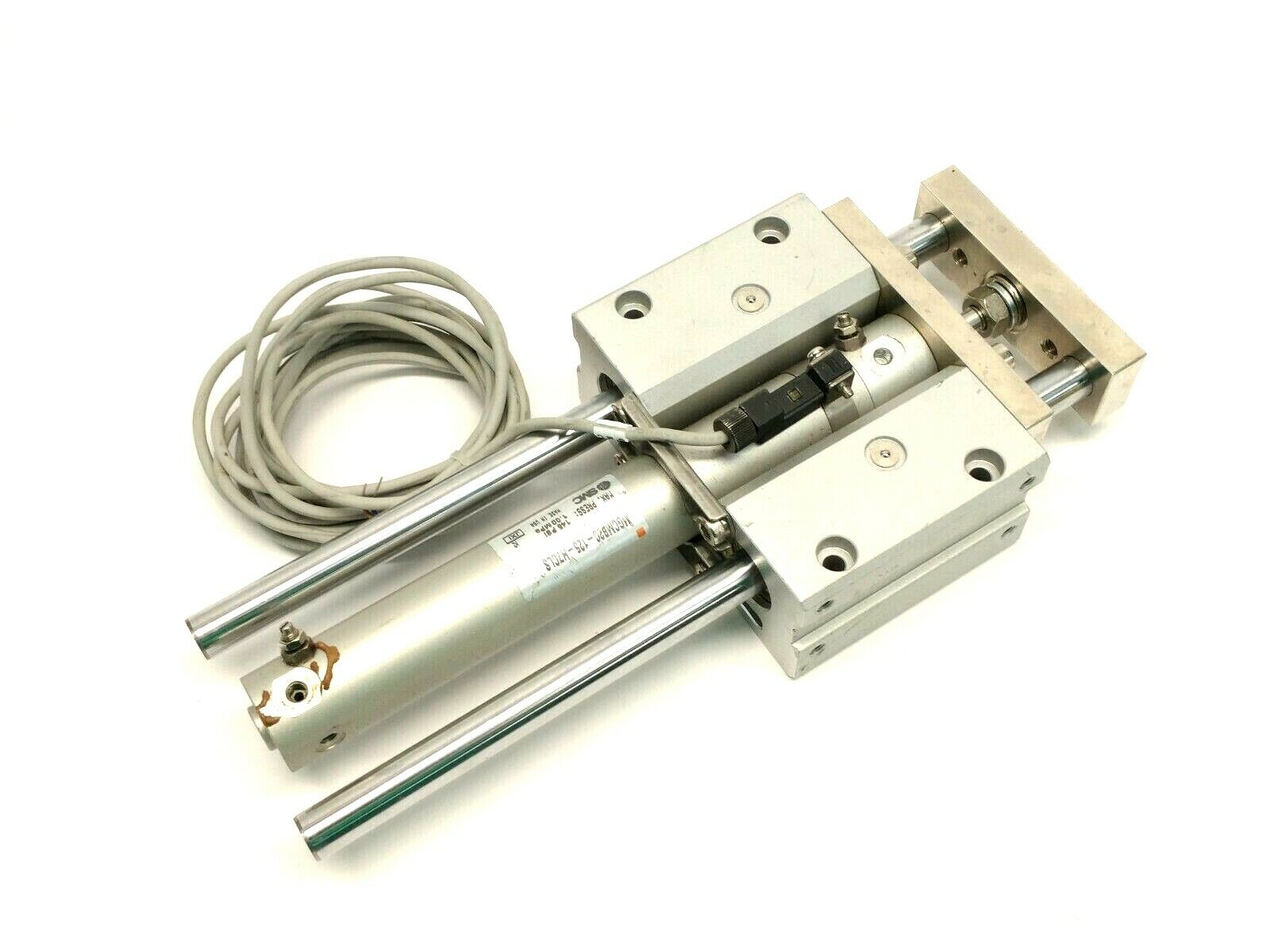 SMC MGCMB20-125-H7CLS Compact Externally Guided Cylinder 20mm Bore 125mm Stroke - Maverick Industrial Sales