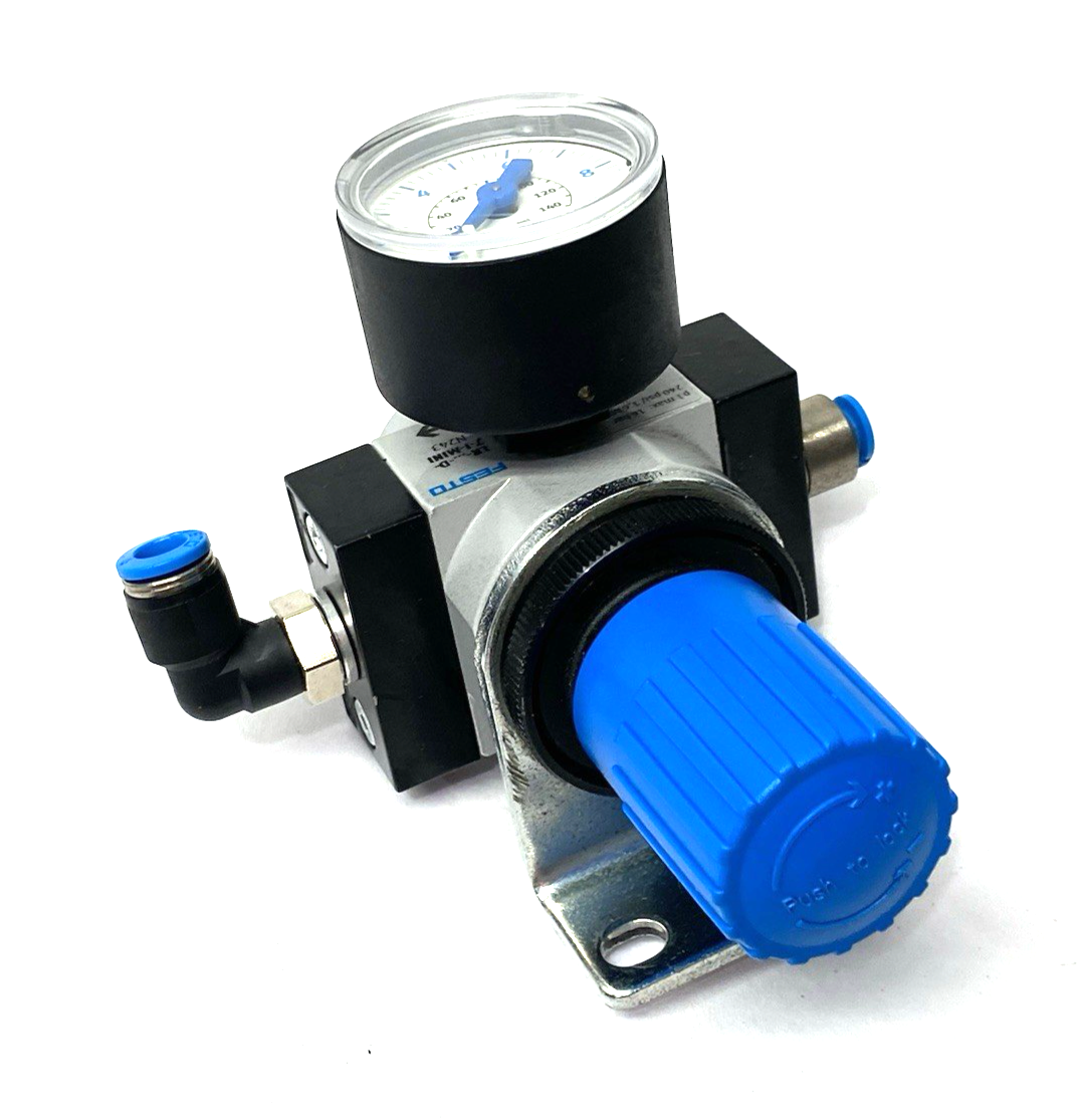 Festo LR-1/8-D-7-I-MINI Modular Pressure Regulator 1/8" Ports 192299 - Maverick Industrial Sales