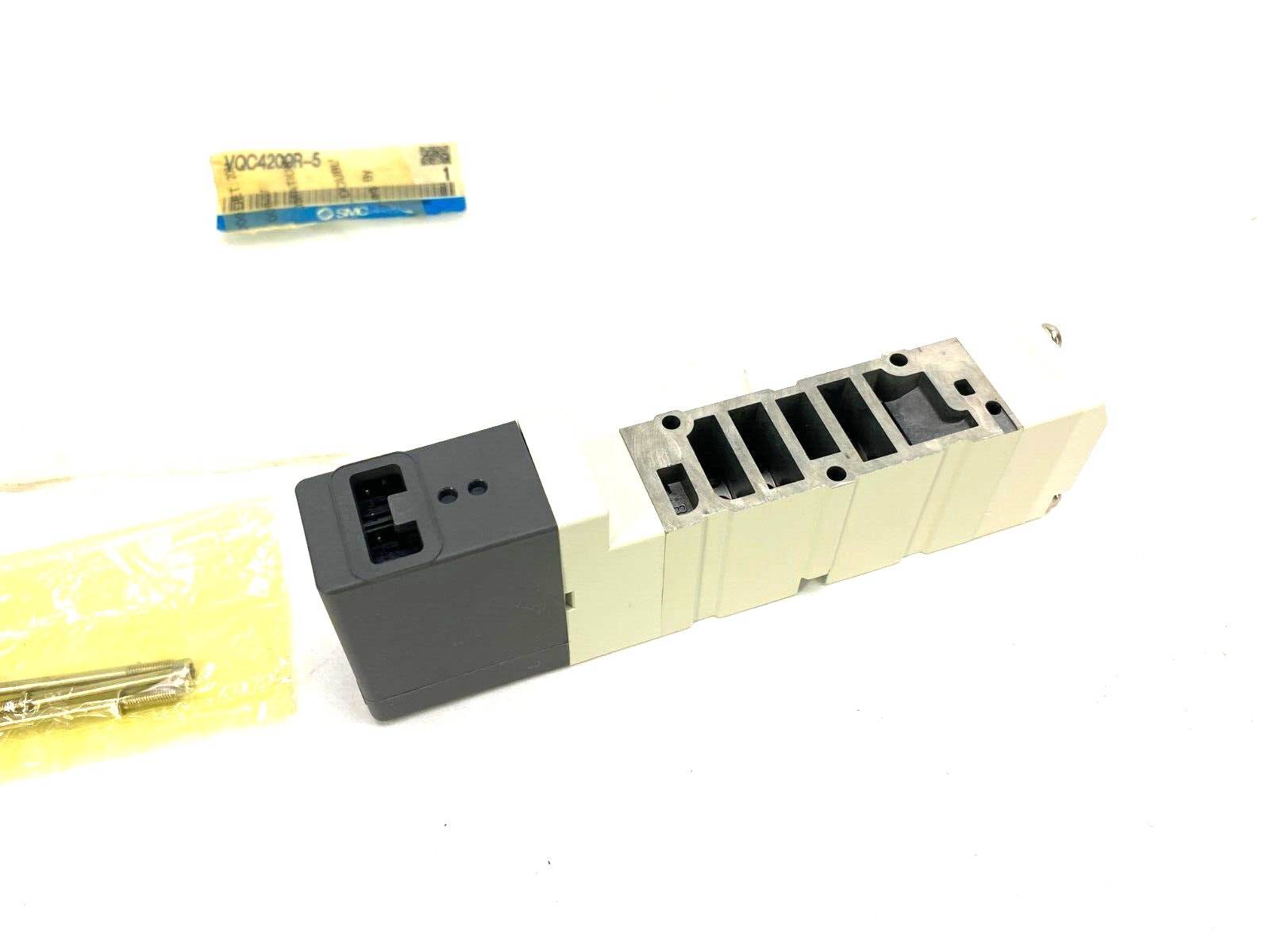 SMC VQC4200R-5 Plug-In Solenoid Valve 5-Port - Maverick Industrial Sales