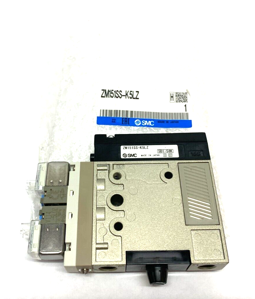 SMC ZM151SS-K5LZ Vacuum Generator With Valve and Internal Suction Filter - Maverick Industrial Sales