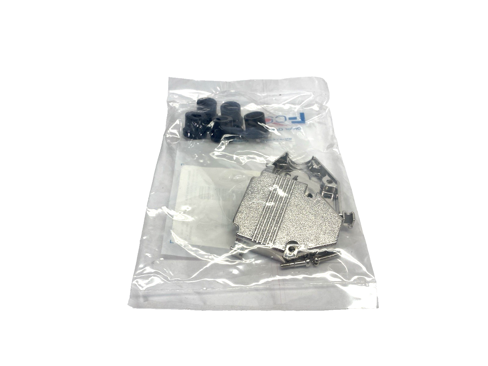 SDC25AG | L-Com Assembled D-Sub Hood Kit, DB25/HD44 Metal - New - Maverick Industrial Sales