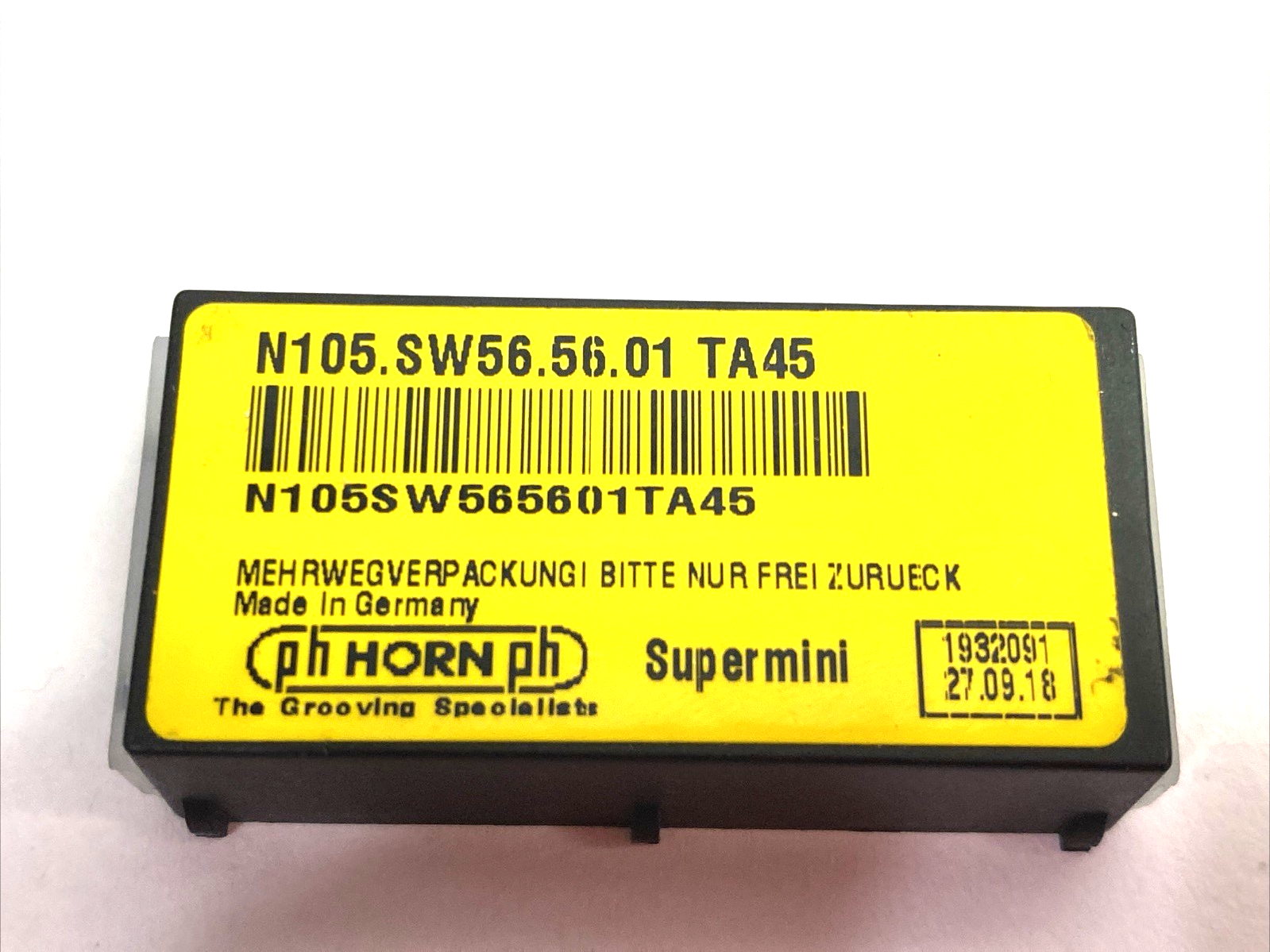 N105.SW56.56.01 TA45 | Paul Horn Supermini Broach Insert N105SW5655601TA45 2-PACK - New - Maverick Industrial Sales