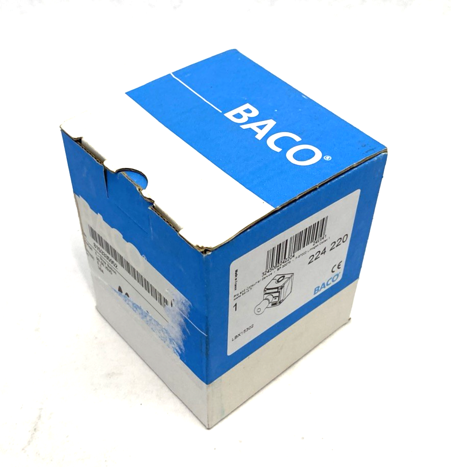 BACO 224 220 Emergency Control Switch Station, Maintained, 2 NC, 40mm, LBX15302 - Maverick Industrial Sales