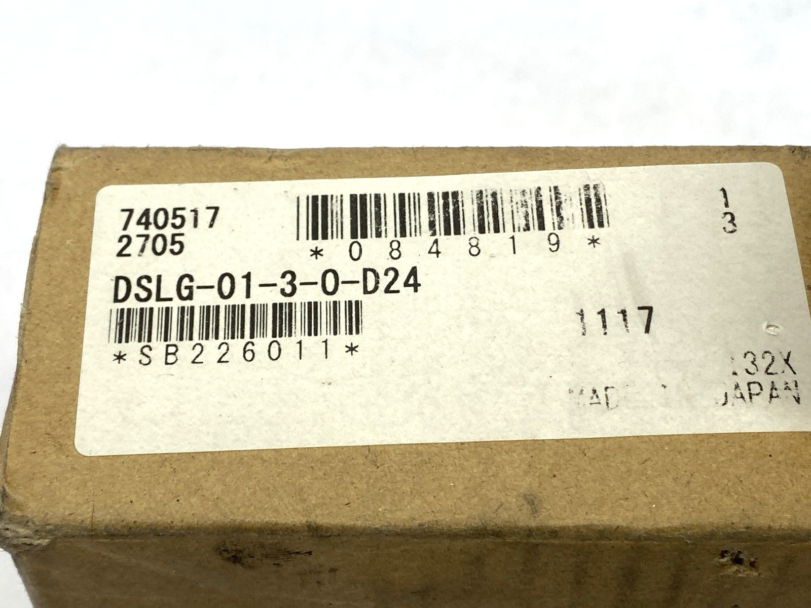 Yuken DSLG-01-3-0-D24-1117 Solenoid Directional Control Valve 3-Position - Maverick Industrial Sales