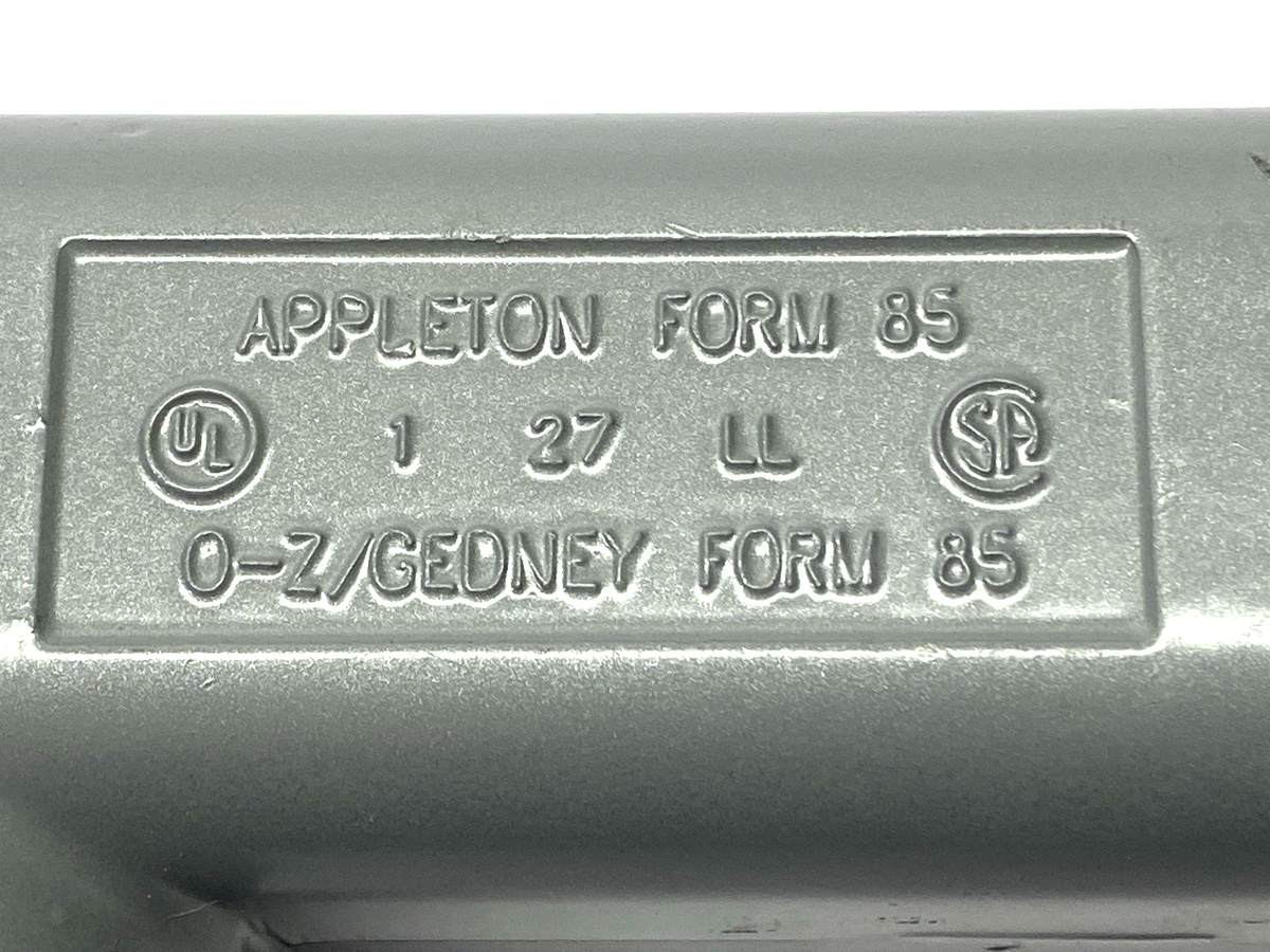Appleton APPLL100A Conduit Outlet Body, Type LL, Form 85, 1" Female Threads - Maverick Industrial Sales