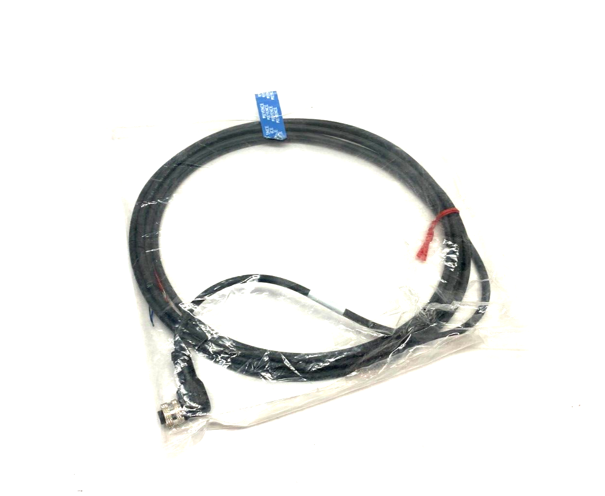 Keyence GS-P8L3 Single Ended Connection Cable M12 L-Shaped Connector - Maverick Industrial Sales