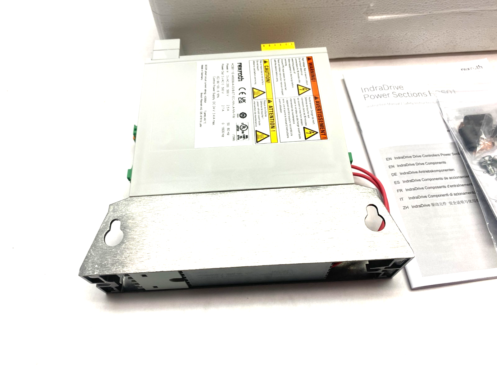 Bosch Rexroth R911331605 Comp. Converter HCS01.1E-W0008-A-03-B-ET-EC-NN-L4-NN-FW - Maverick Industrial Sales