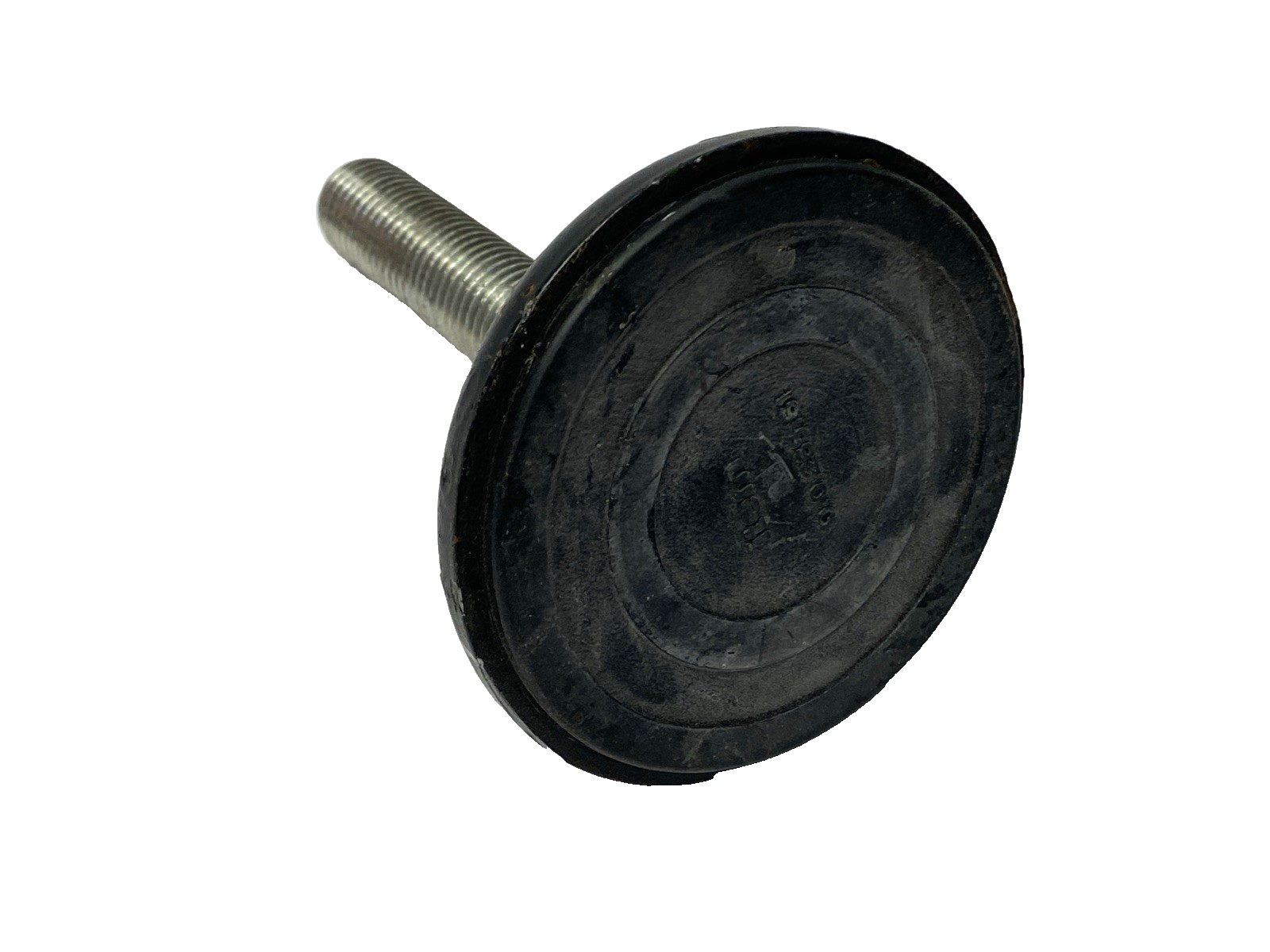 Machine Leveling Foot 2-3/4" Foot Dia. 2-1/2" Thread Length 3/8" NPT 13TPI - Maverick Industrial Sales