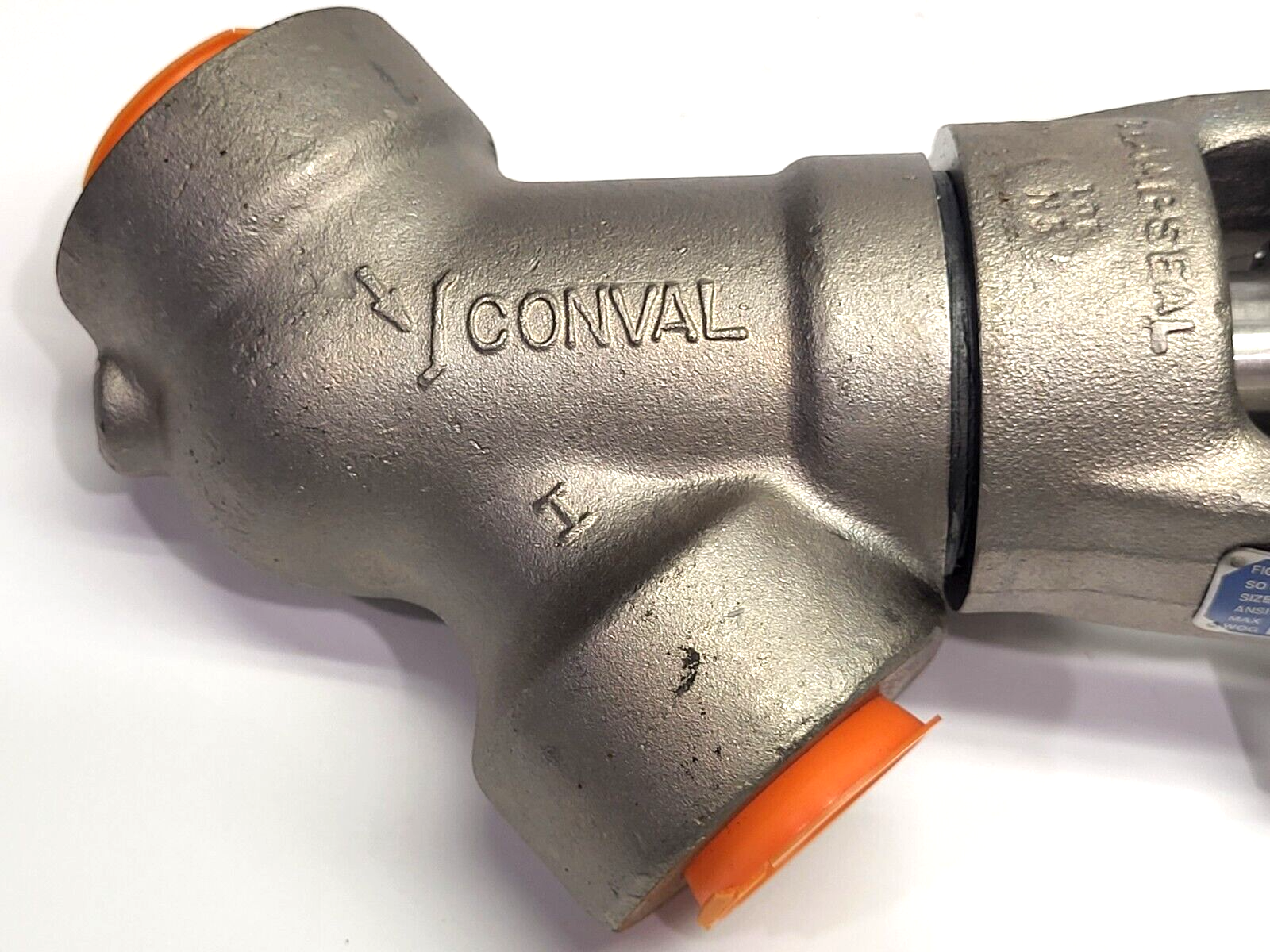 Conval 12G2J-S055F-3123 Steel Socket Weld Globe Valve 1" - Maverick Industrial Sales