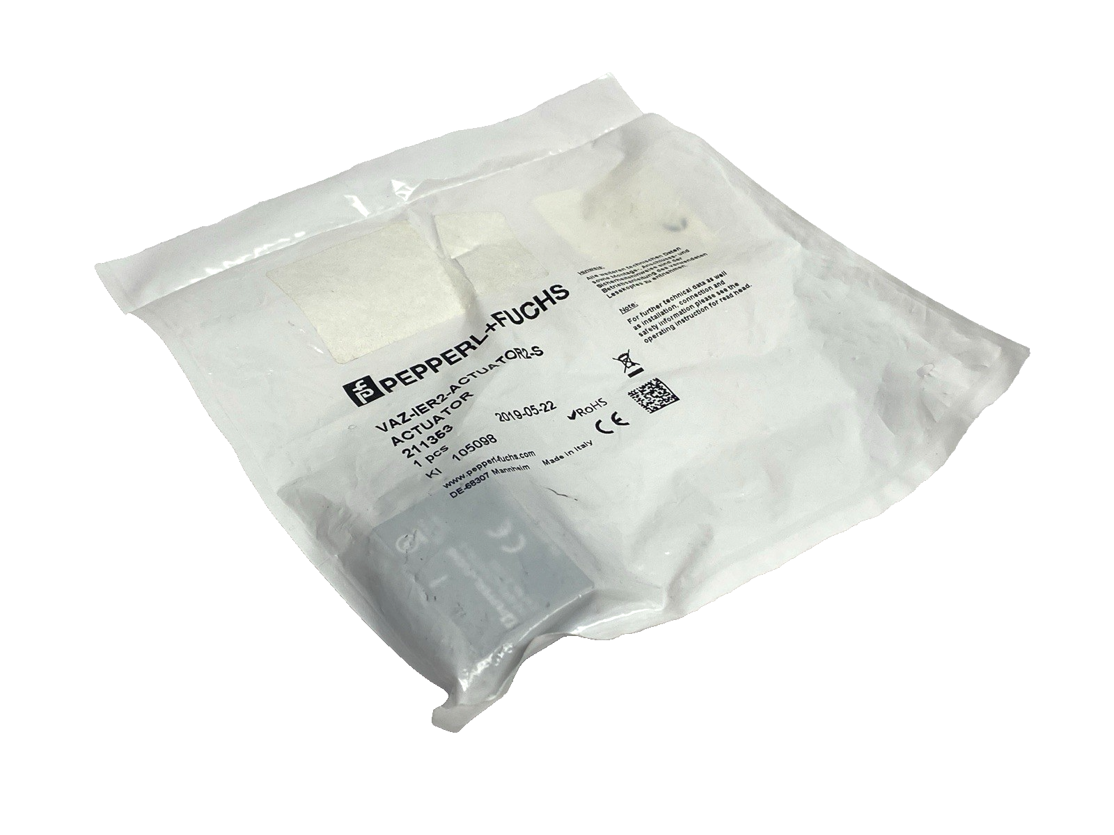 Pepperl+Fuchs VAZ-IER2-ACTUATOR2-S Actuator As-Interface 211353 - Maverick Industrial Sales