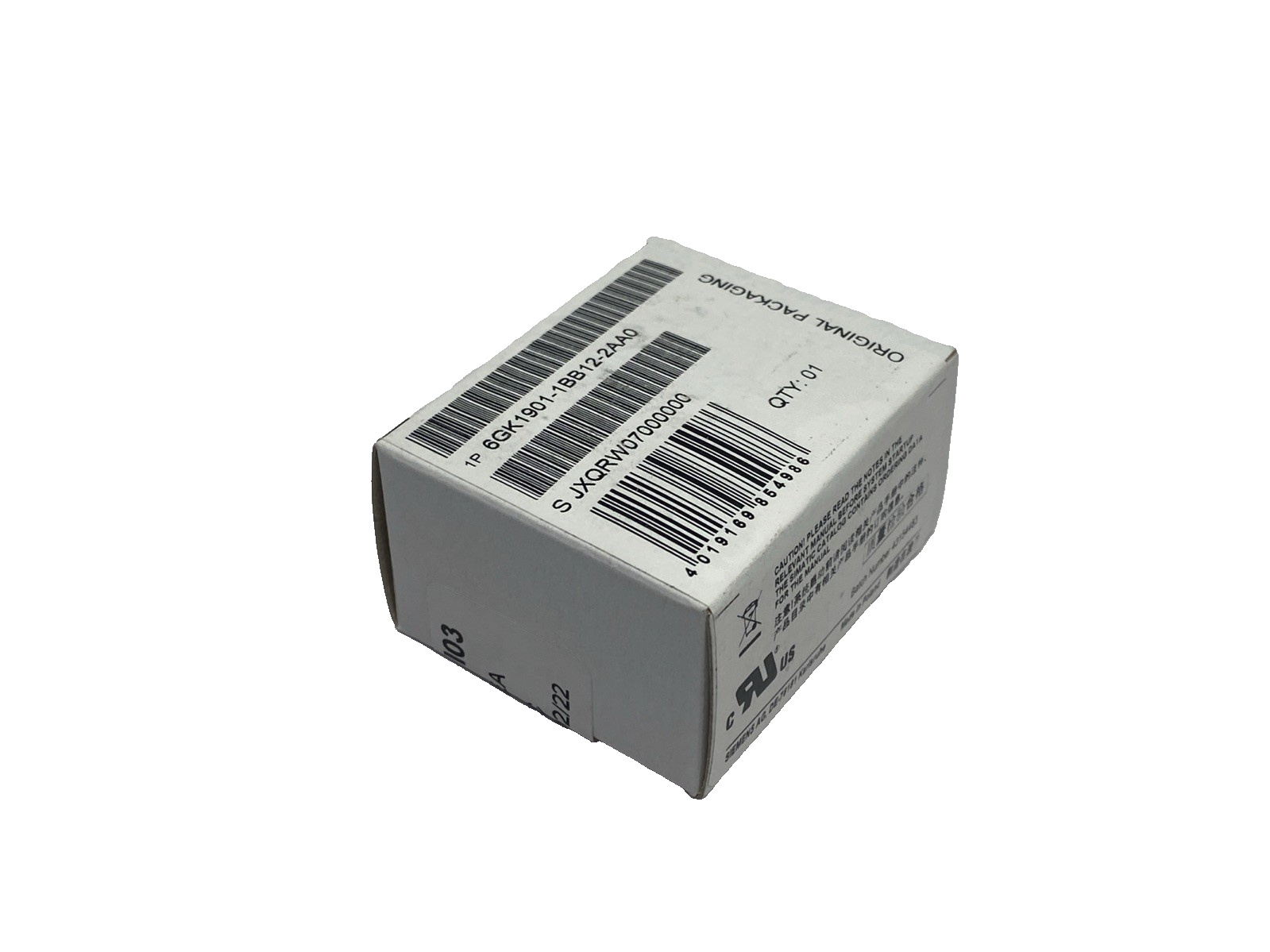 Siemens 6GK1901-1BB12-2AA0 Industrial Ethernet FastConnect RJ45 Plug 4x2 CAT6A - Maverick Industrial Sales