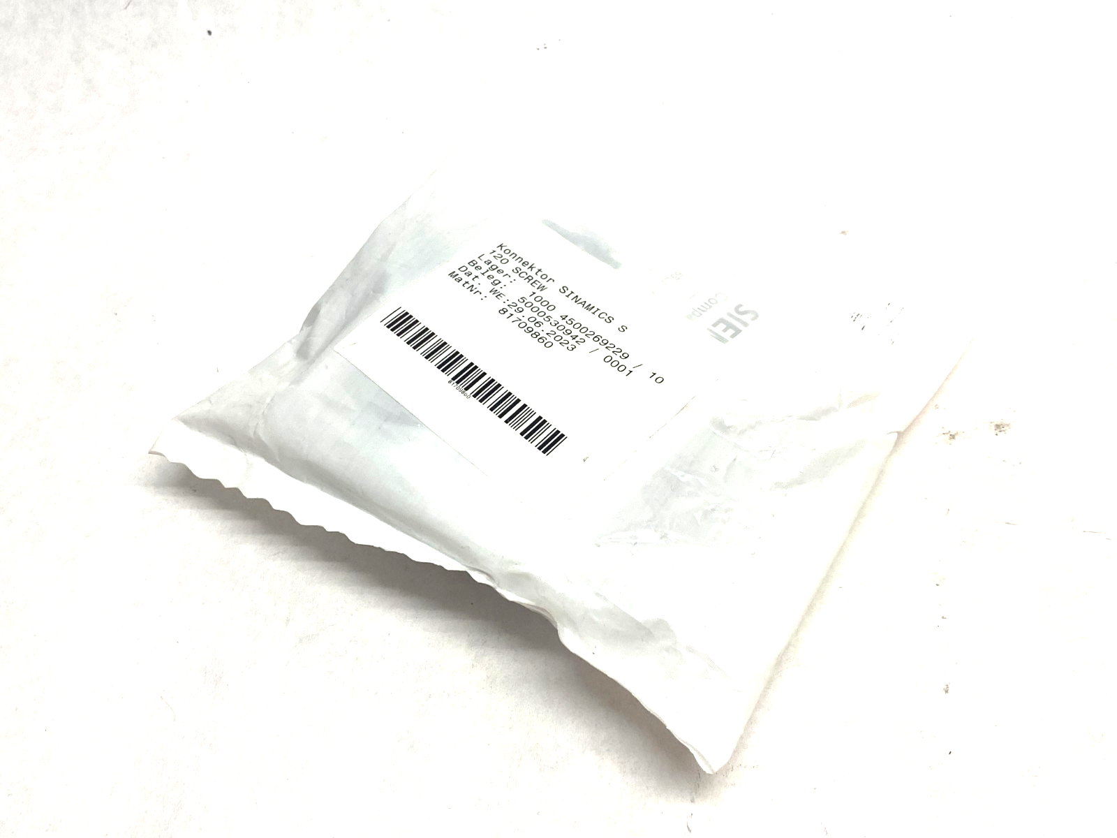 Siemens 6SL3162-2MA00-0AC0 SINAMICS Connector for Power Cable 6-Position - Maverick Industrial Sales