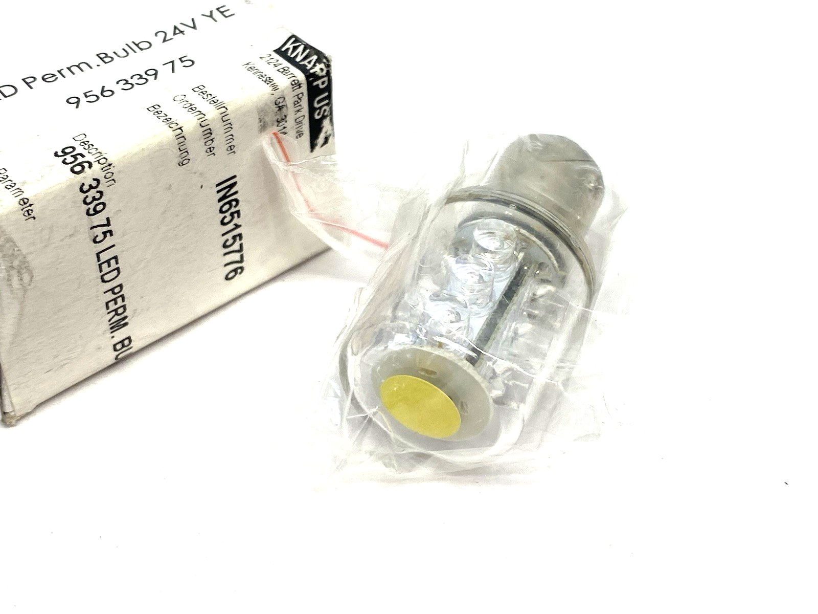 Werma 956.339.75 LED Light Element Yellow 24VDC - Maverick Industrial Sales