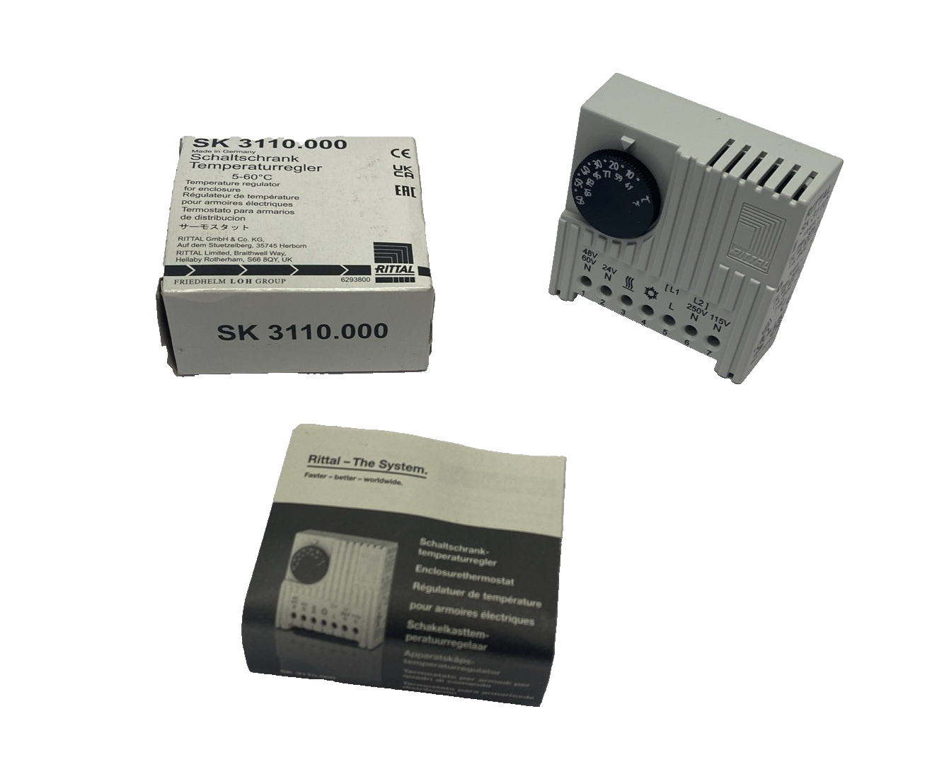 Rittal SK 3110.000 Internal Enclosure Thermostat 3110000 - Maverick Industrial Sales