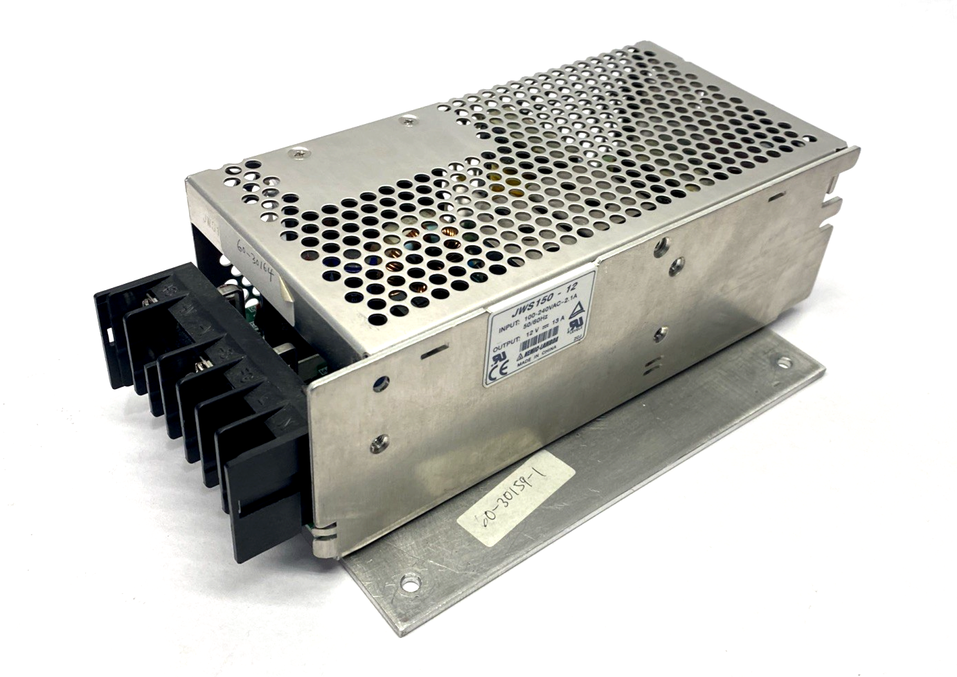 JWS150-12 | Nemic-Lambda Power Supply 100-240VAC 2.1A, 12VDC 13A - Used - Maverick Industrial Sales