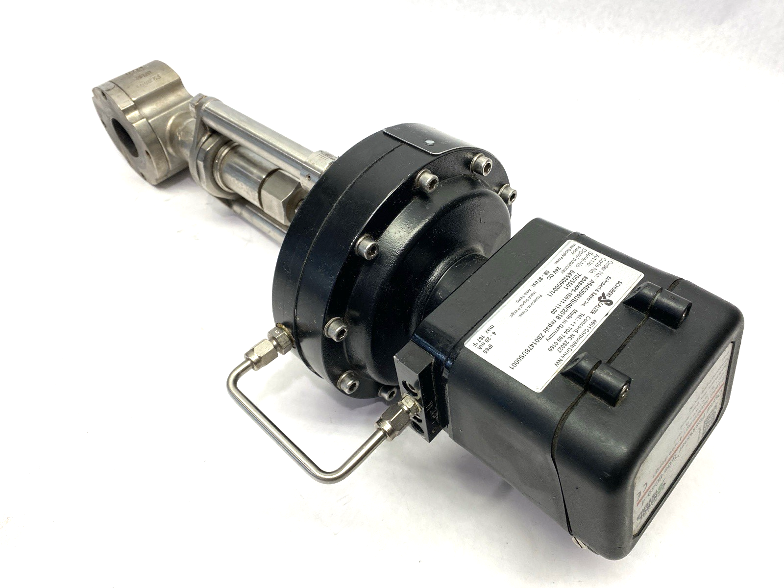 Schubert & Salzer 8021/015VGF106M-S-B-ZR-S-2 Sliding Gate Control Valve 8021-GS3 - Used - Maverick Industrial Sales