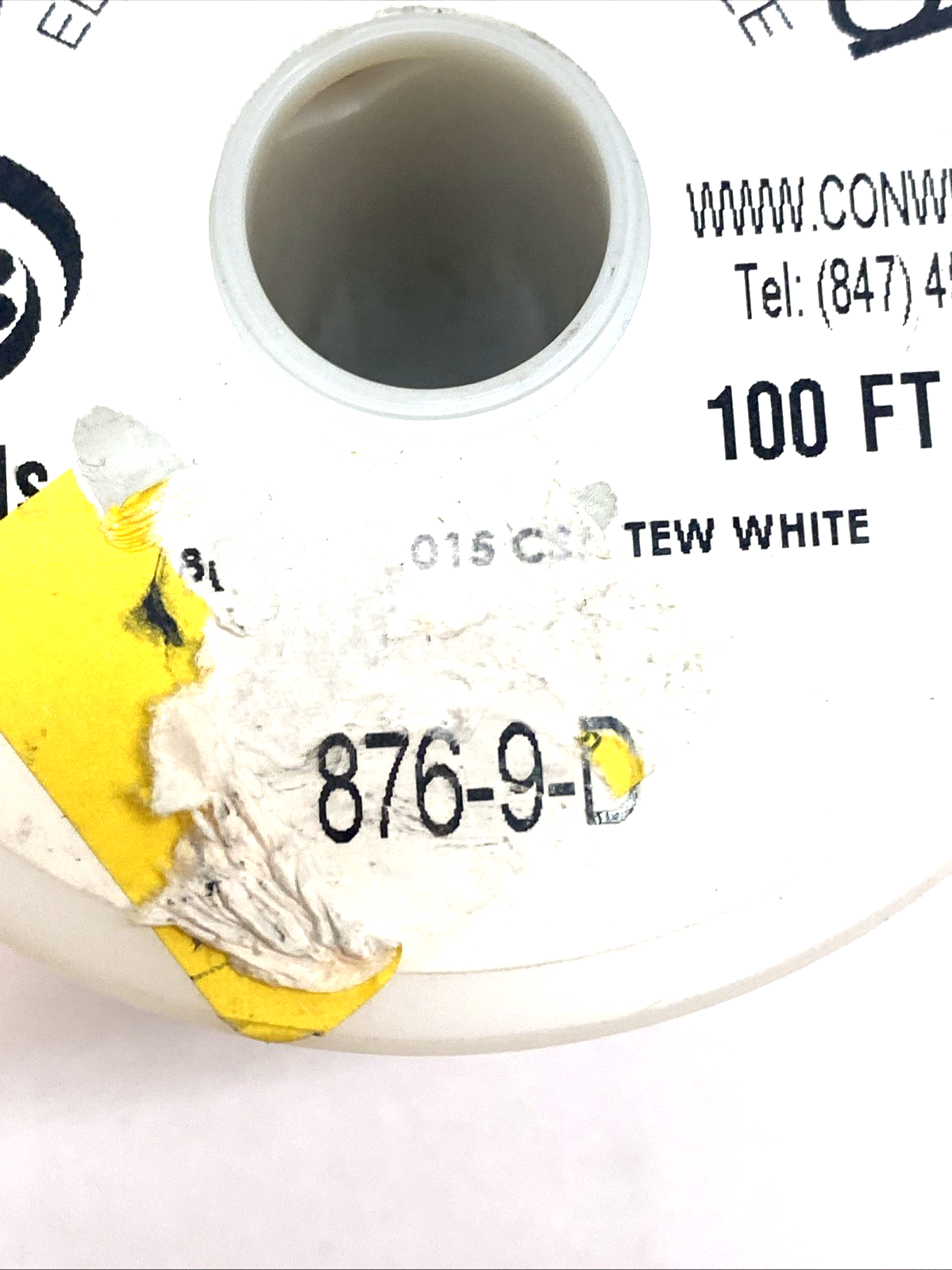 Consolidated Electronic Wire 876-9-D Hook-Up Wire 20 AWG Stranded Copper - Maverick Industrial Sales