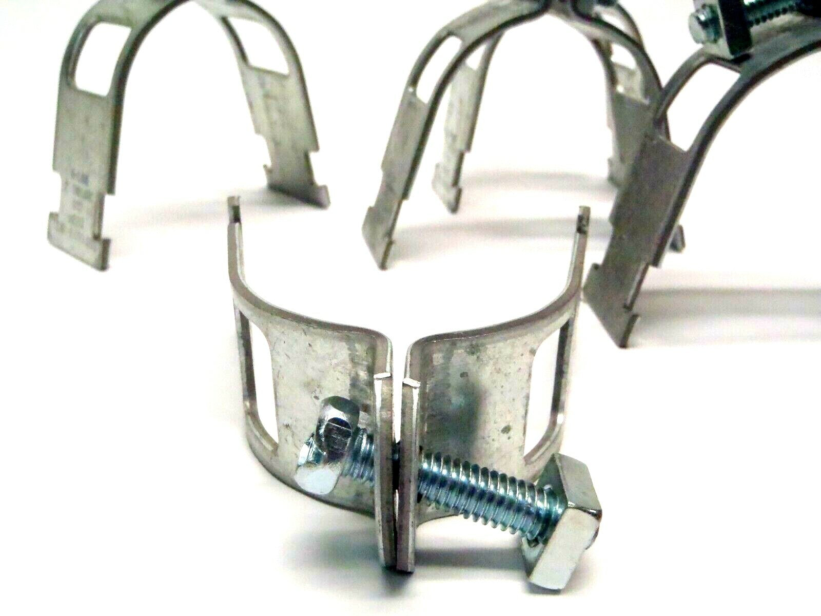 B-Line B22213 Steel Zinc Clamp Straps 2 Inch TW IMC LOT OF 5 SETS - Maverick Industrial Sales