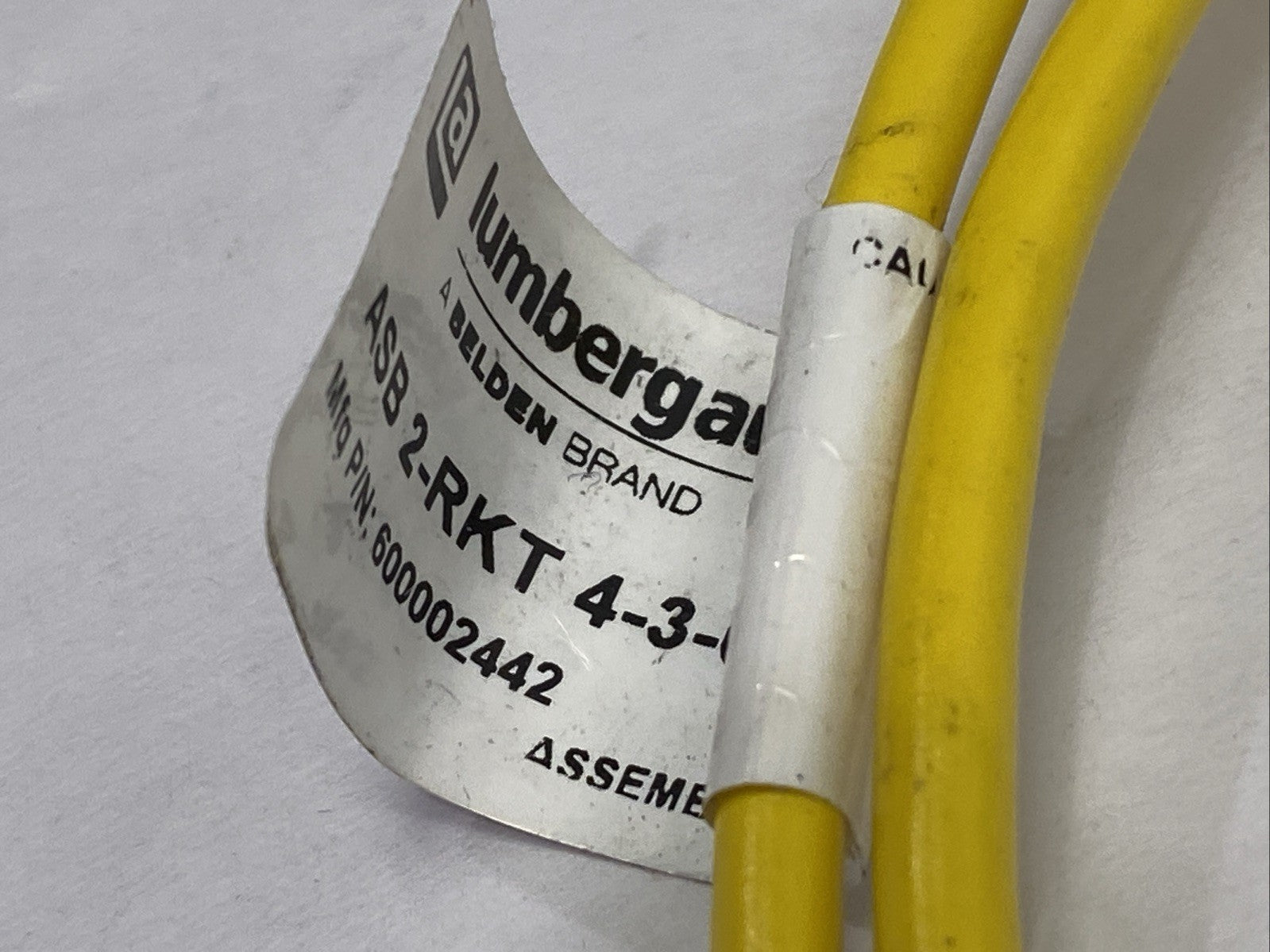Lumberg Automation ASB 2-RKT 4-3-632/0.6M Splitter Cable 0.6m 600002442 - Maverick Industrial Sales
