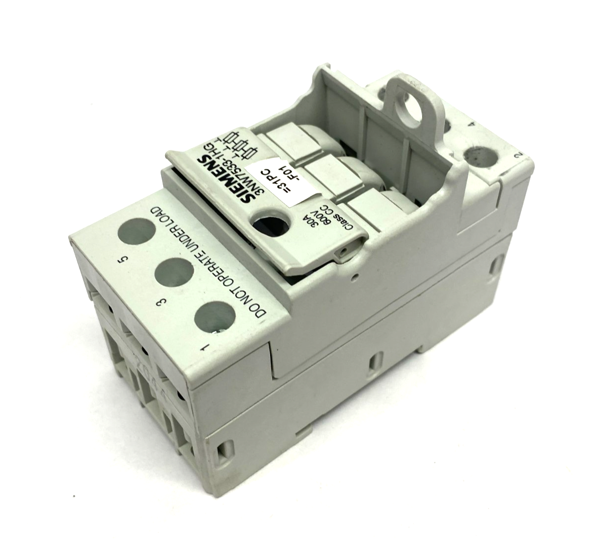Siemens 3NW7533-1HG SENTRON Fuse Holder Class CC 3-Pole - Maverick Industrial Sales