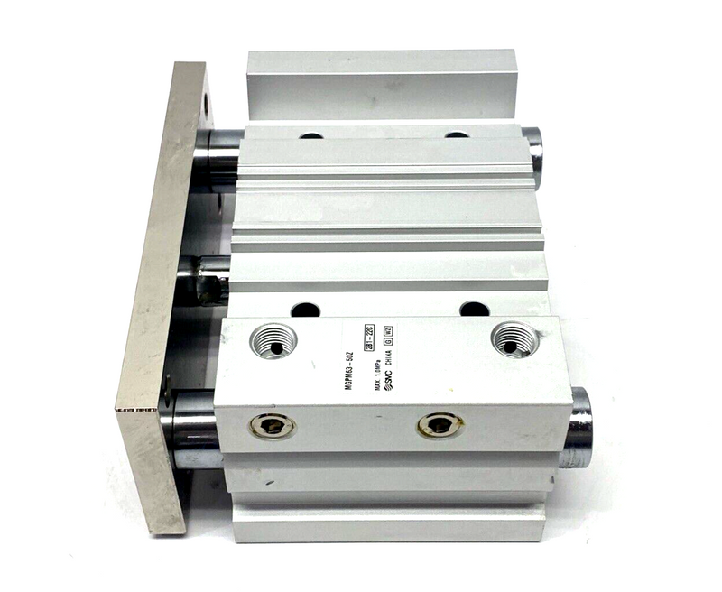 SMC MGPM63-50Z Pneumatic Guided Cylinder 63mm Bore 50mm Stroke - Maverick Industrial Sales