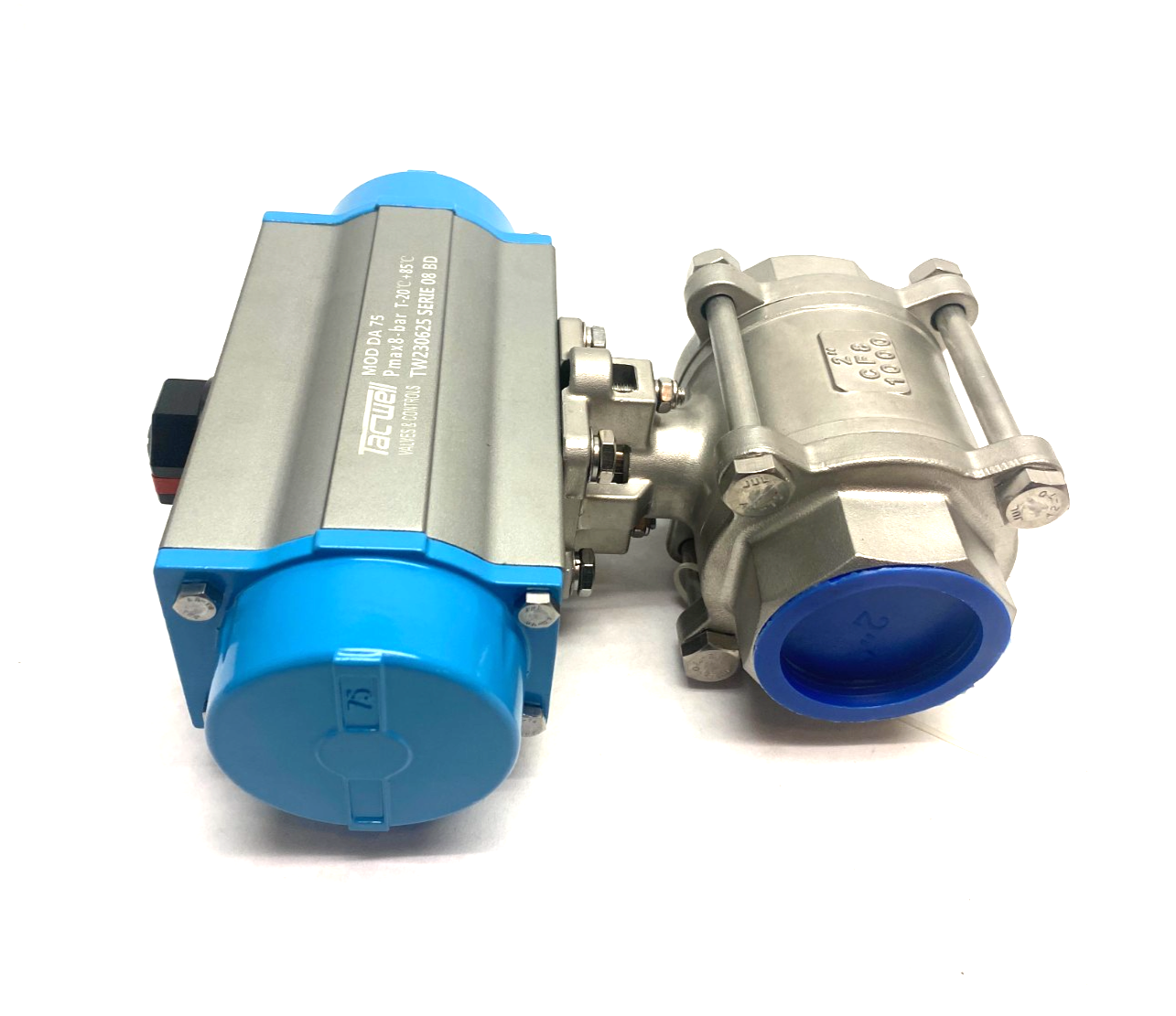 Tacwell MOD DA 75 Spring-Returned Pneumatic Actuator Valve 2" Double Acting - Maverick Industrial Sales