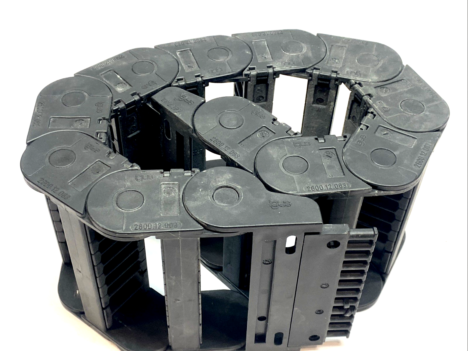 2600.12.063 | Igus Energy Cable Chain Carrier 12 Links - Used - Maverick Industrial Sales