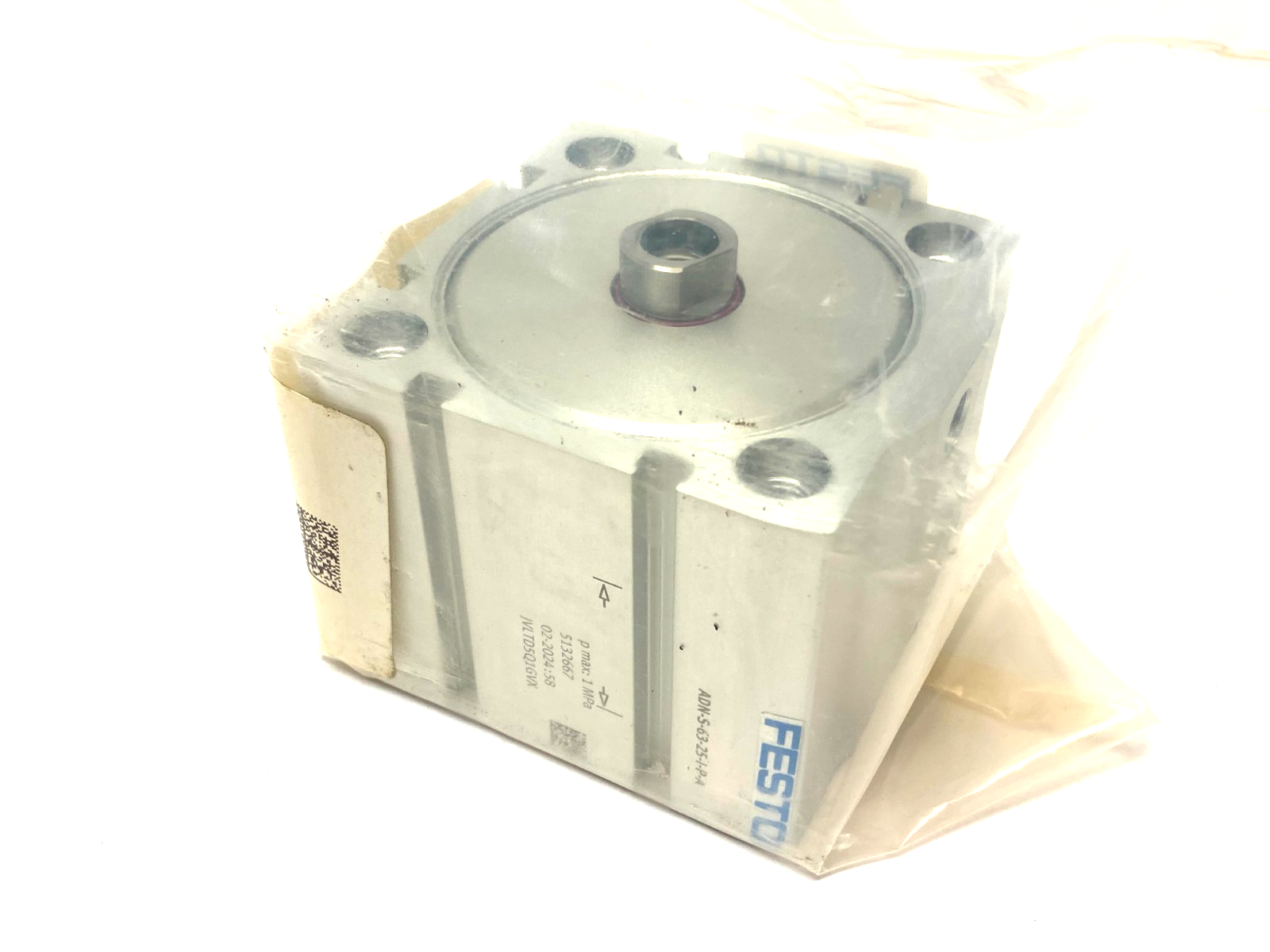 Festo ADN-S-63-25-I-P-A Compact Cylinder 25mm Stroke 63mm Bore 5132667 - Maverick Industrial Sales