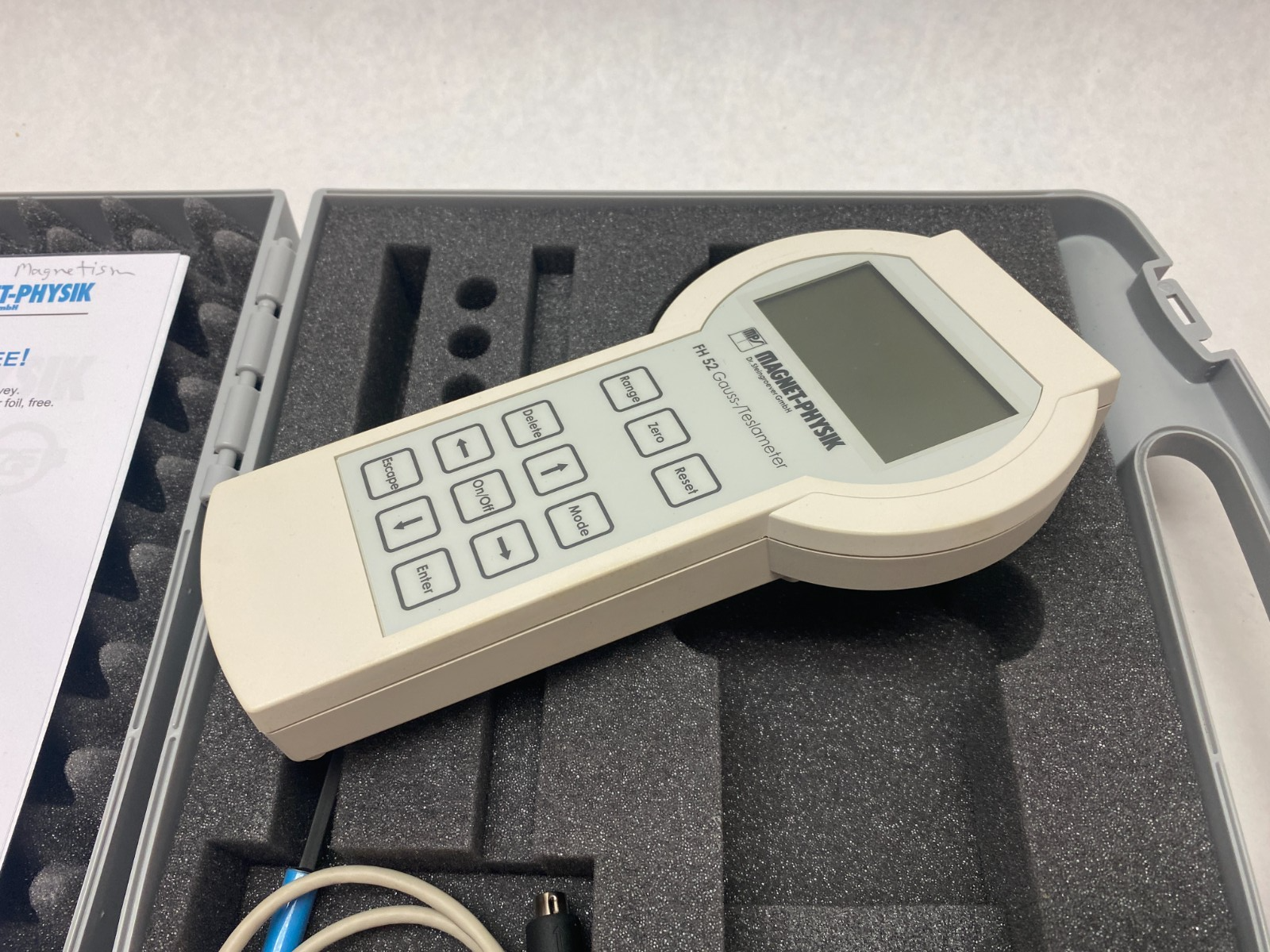 Magnet-Physik FH 52 Magnetic Field Strength Meter Teslameter 2000520 - Maverick Industrial Sales