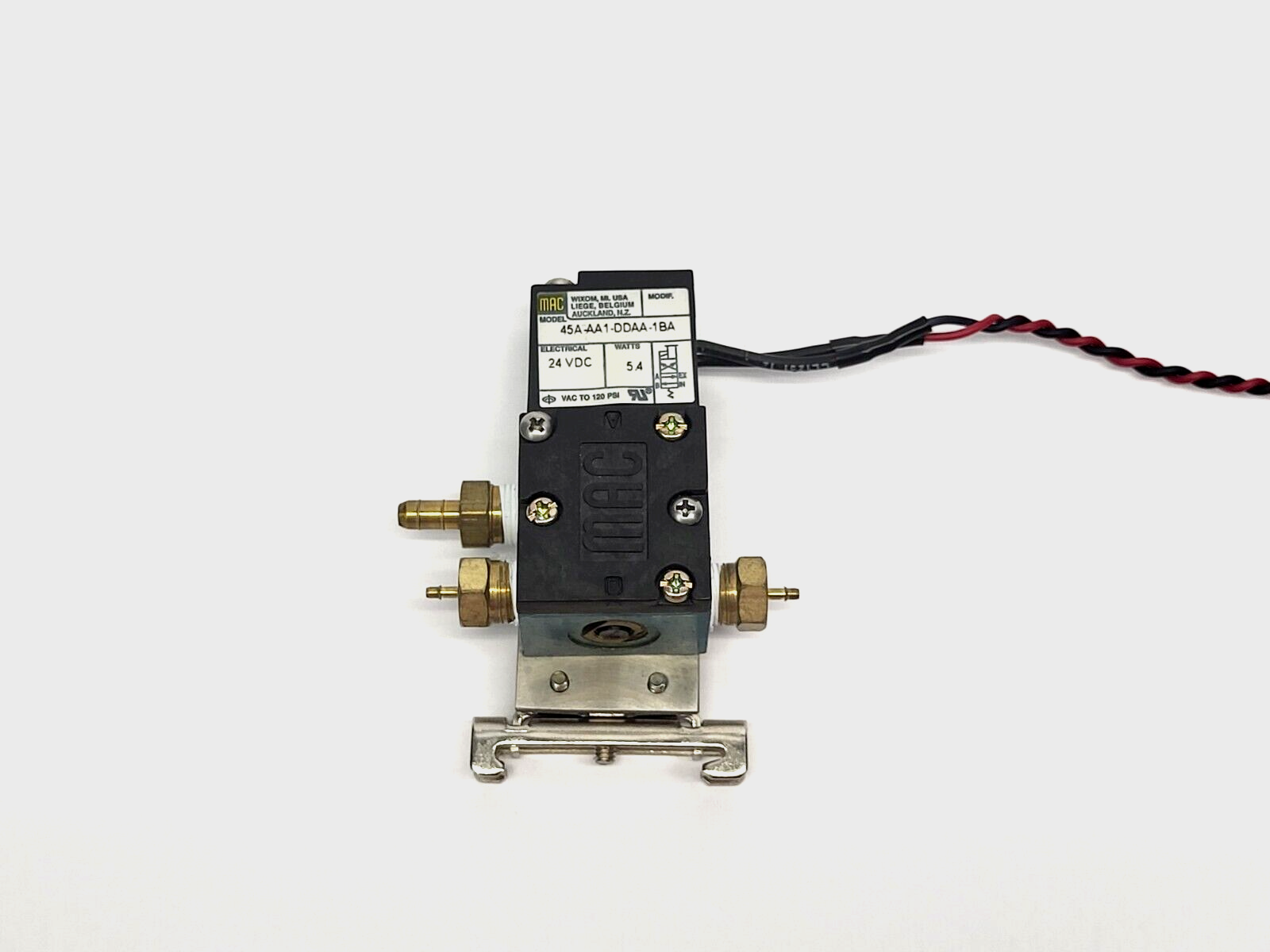 MAC Valves 45A-AA1-DDAA-1BA Solenoid Valve 24VDC 5.4W - Maverick Industrial Sales