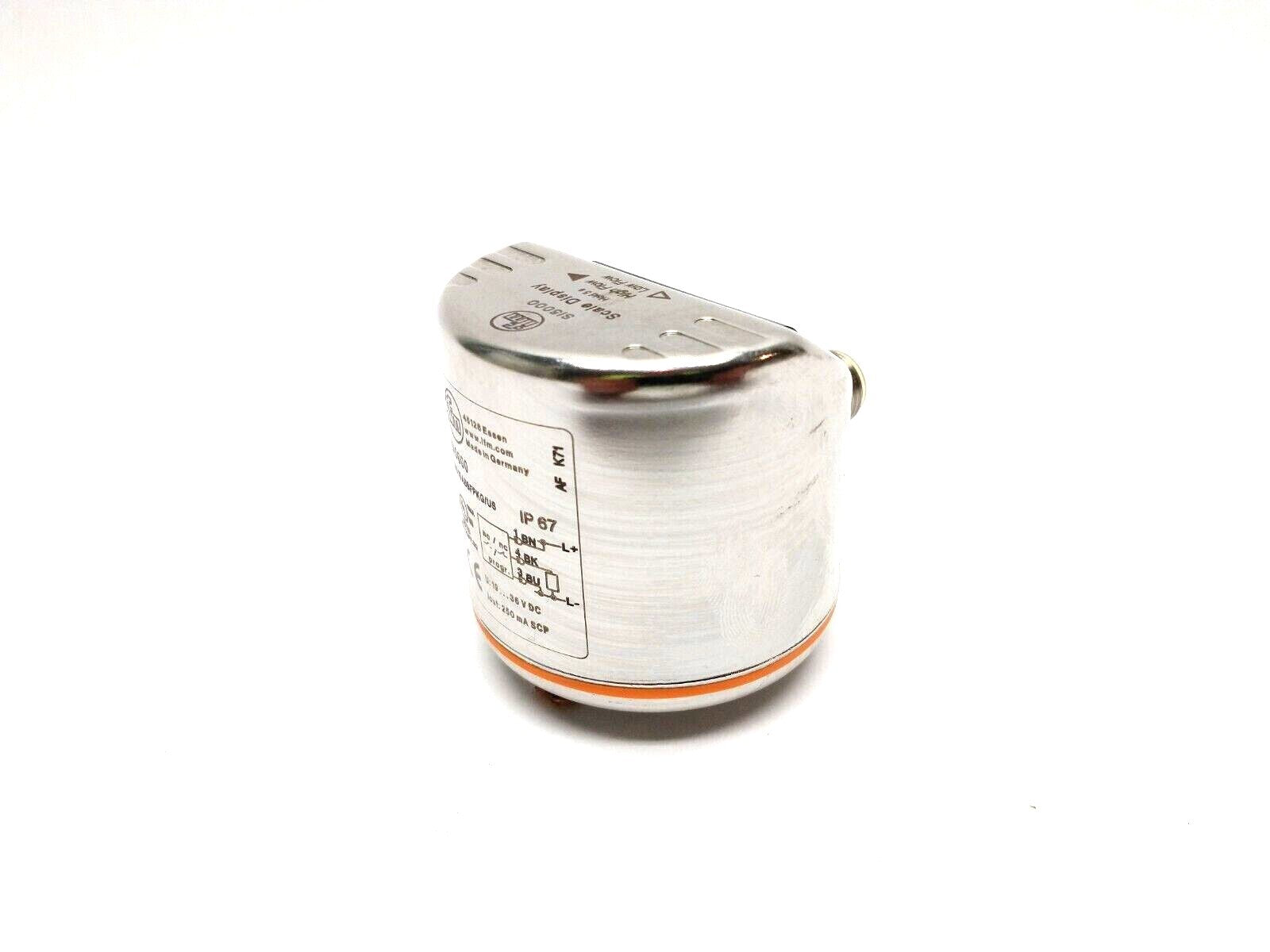 SI5000, SID10ABBFPKG/US-100, SID10ABBFPKG/US | ifm SI5000 Flow Monitor 19-36VDC PNP SID10ABBFPKG/US - For parts or not working - Maverick Industrial Sales