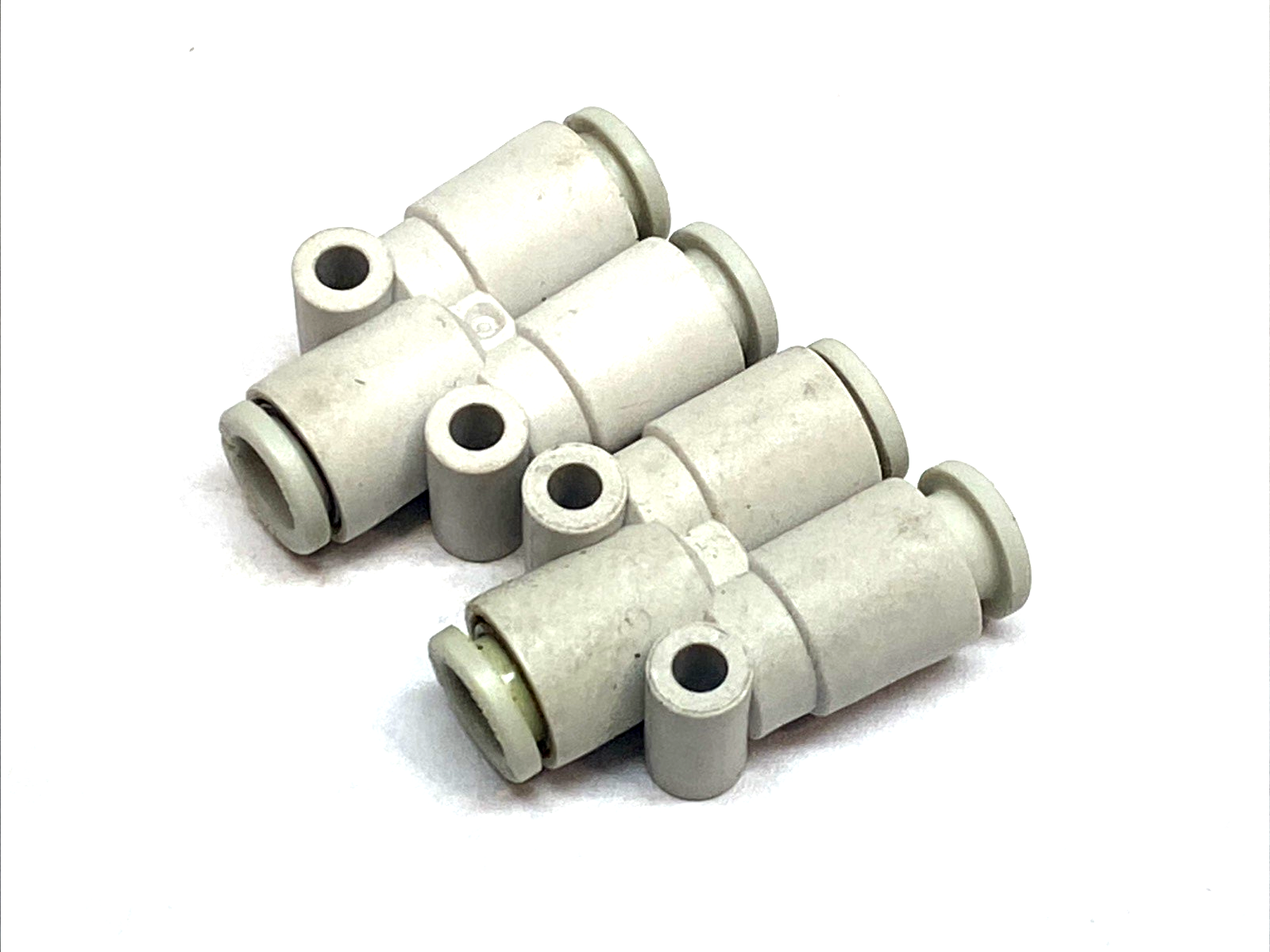 KQ2U06-00A | SMC Union Y Fitting 6mm Push-In Tube 3-Way One-Touch LOT OF 2 - Used - Maverick Industrial Sales